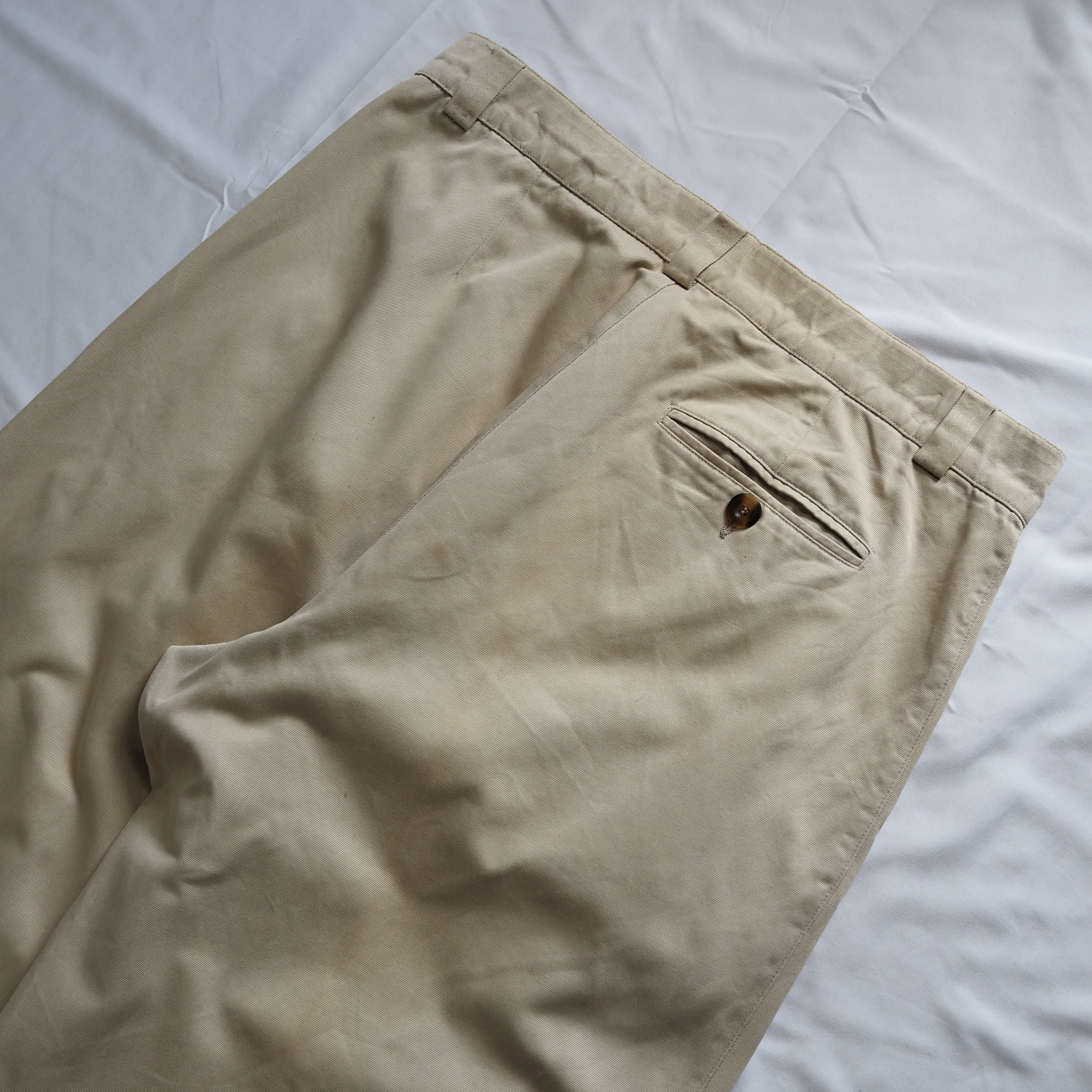OLD Giorgio Armani チノパンツ 33×30程度 の画像 11