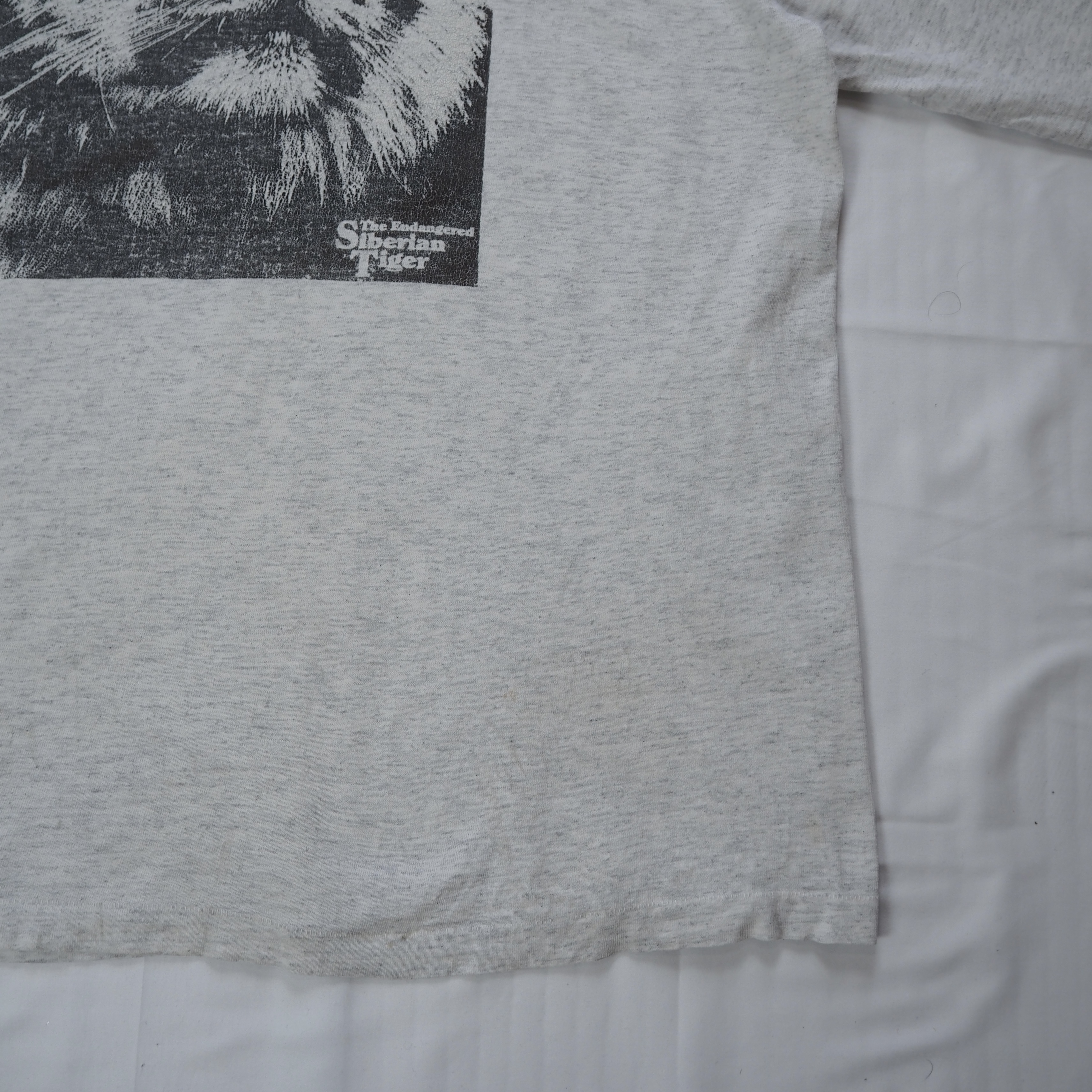 90’s Oneita ロンT 虎 XL の画像 8
