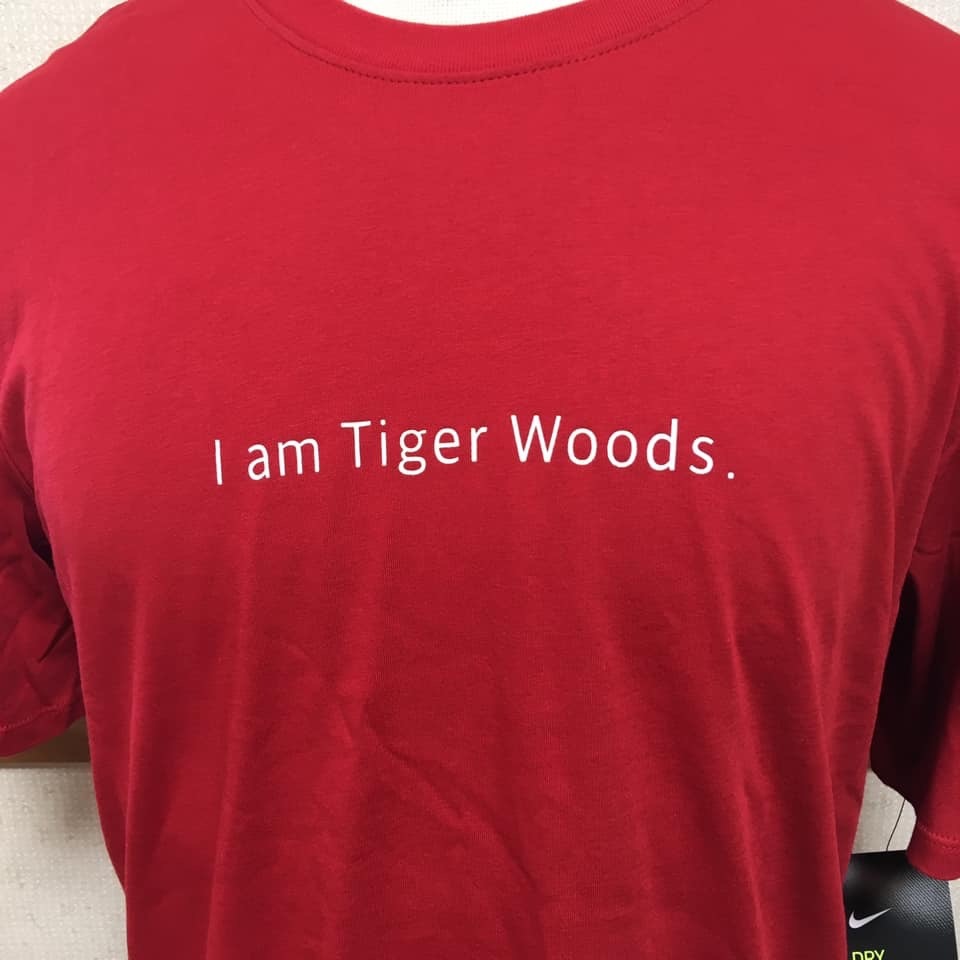i am tiger woods t shirt
