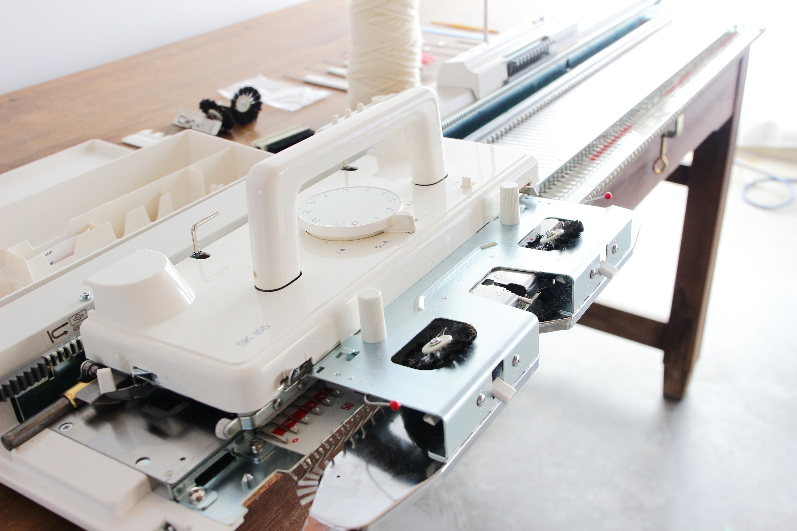 家庭用編み機 9mmピッチ パンチカードあみ機sk155 And Wool