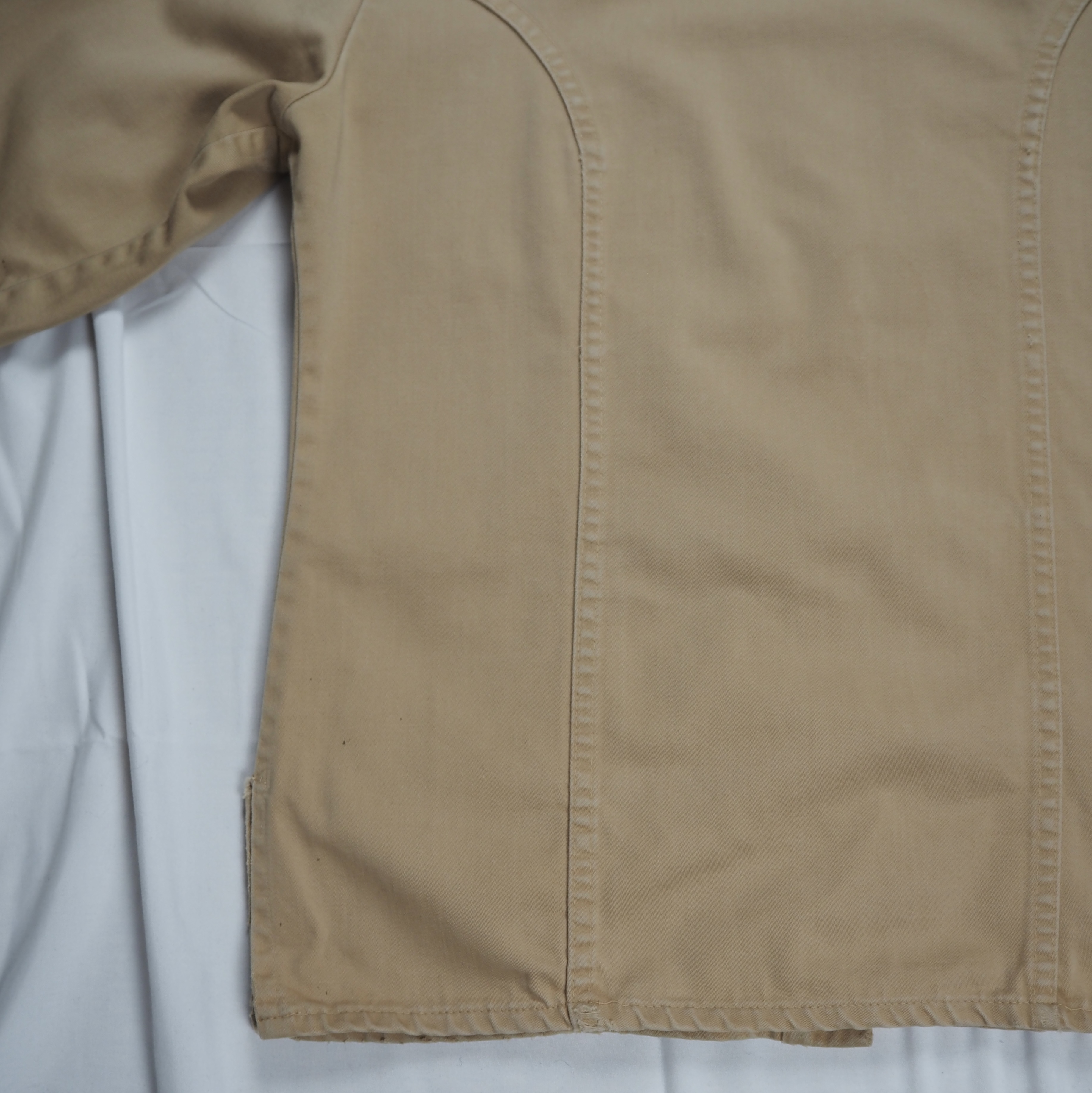 70’s Levi’s ウエスタンシャツ ベージュ ボックスシルエット Mサイズ オンライン限定商品 の画像 17