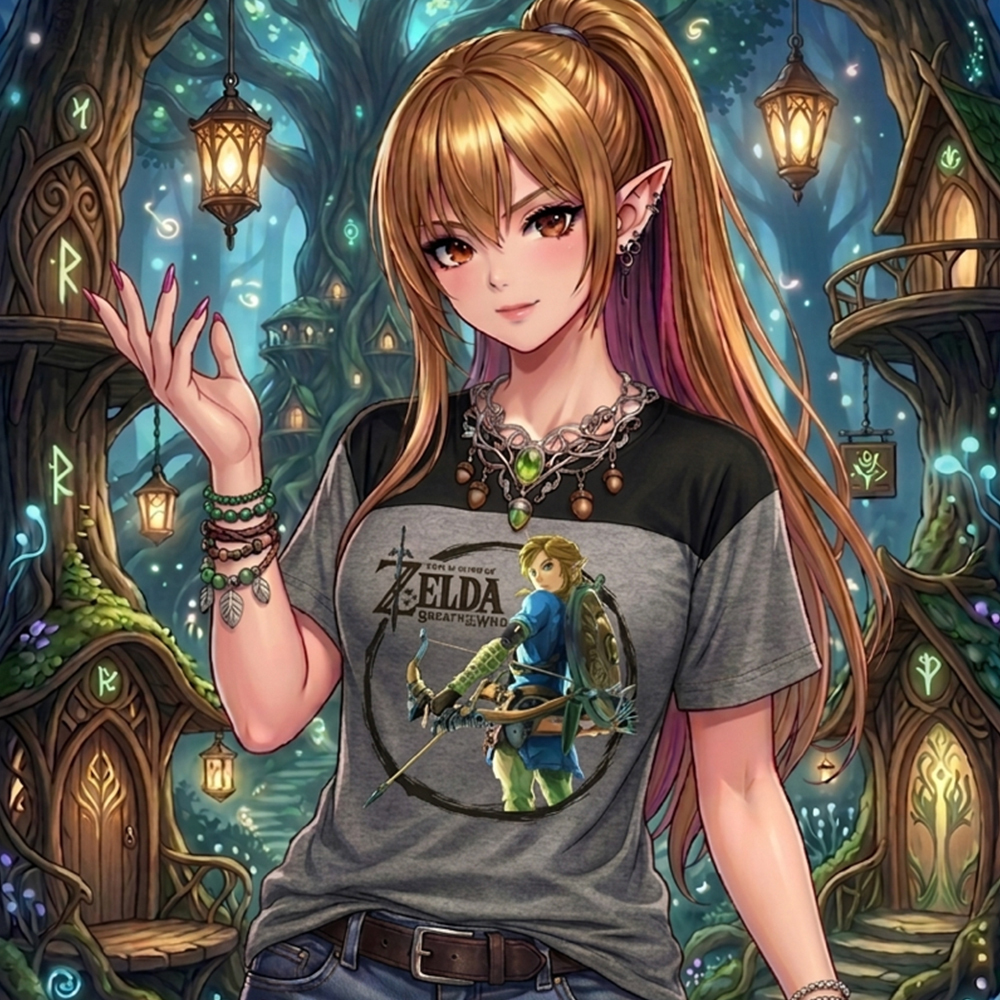 NINTENDO THE LEGEND OF ZELDA公式 リンク【古着/Tシャツ】
