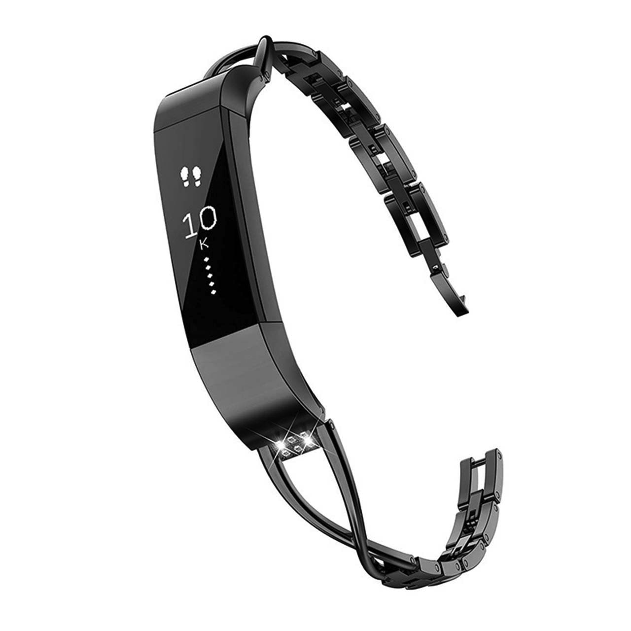Fitbit Alta Hr 交換バンド ブレスレット風 シンプルエレガント Sno Fitbit Alta Hr 交換バンド ブレスレット風 シンプルエレガント Sno