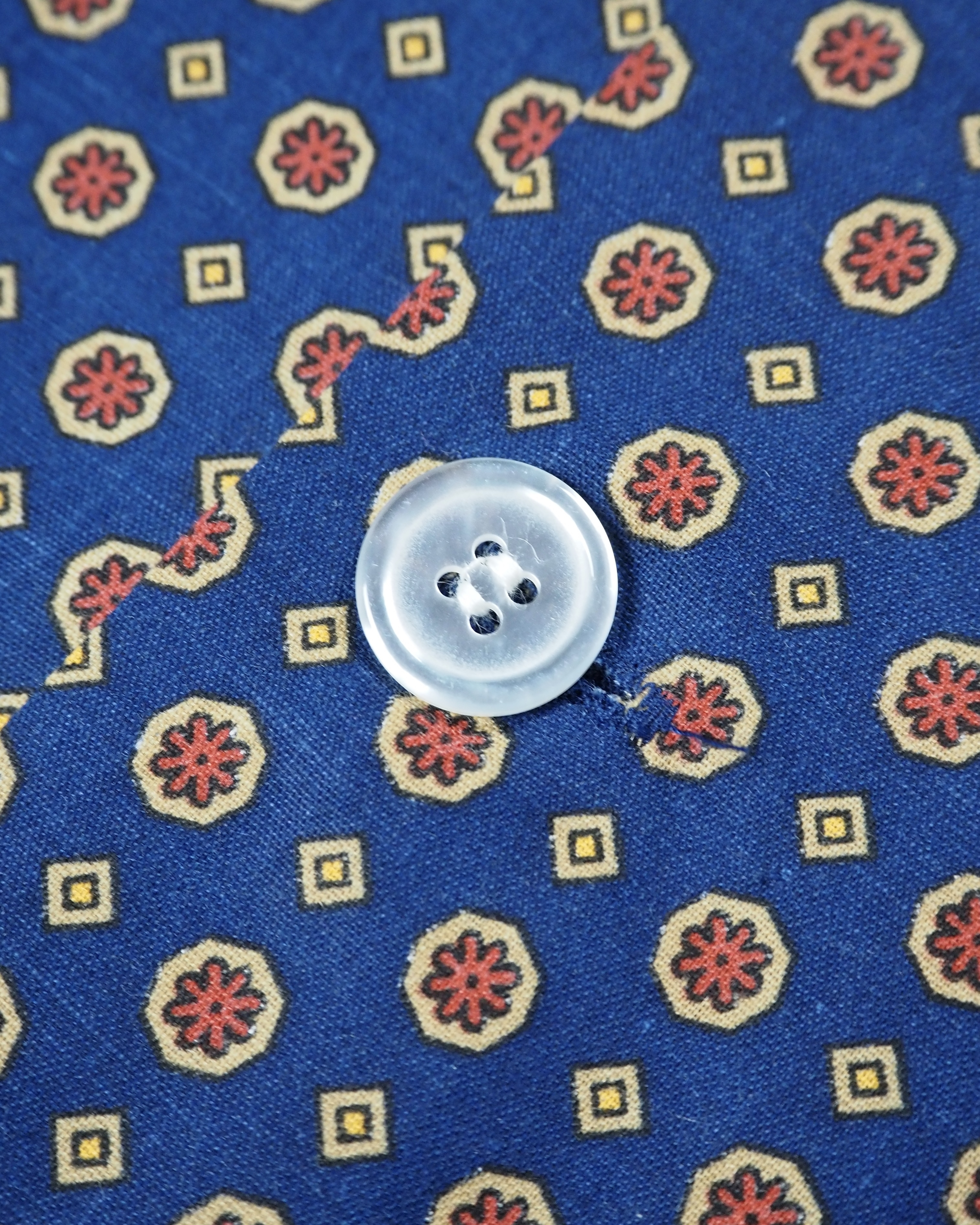 【VCM入荷】70’s Van Heusen パジャマシャツ Lサイズ の画像 5