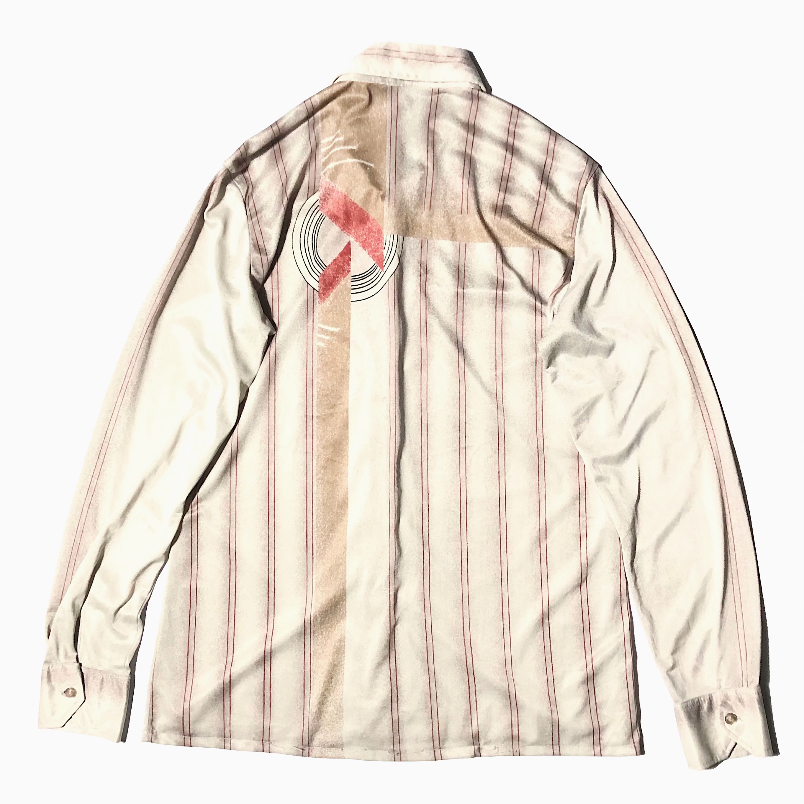 Vintage 70's【Hutspah】Polyester Shirt の画像 2