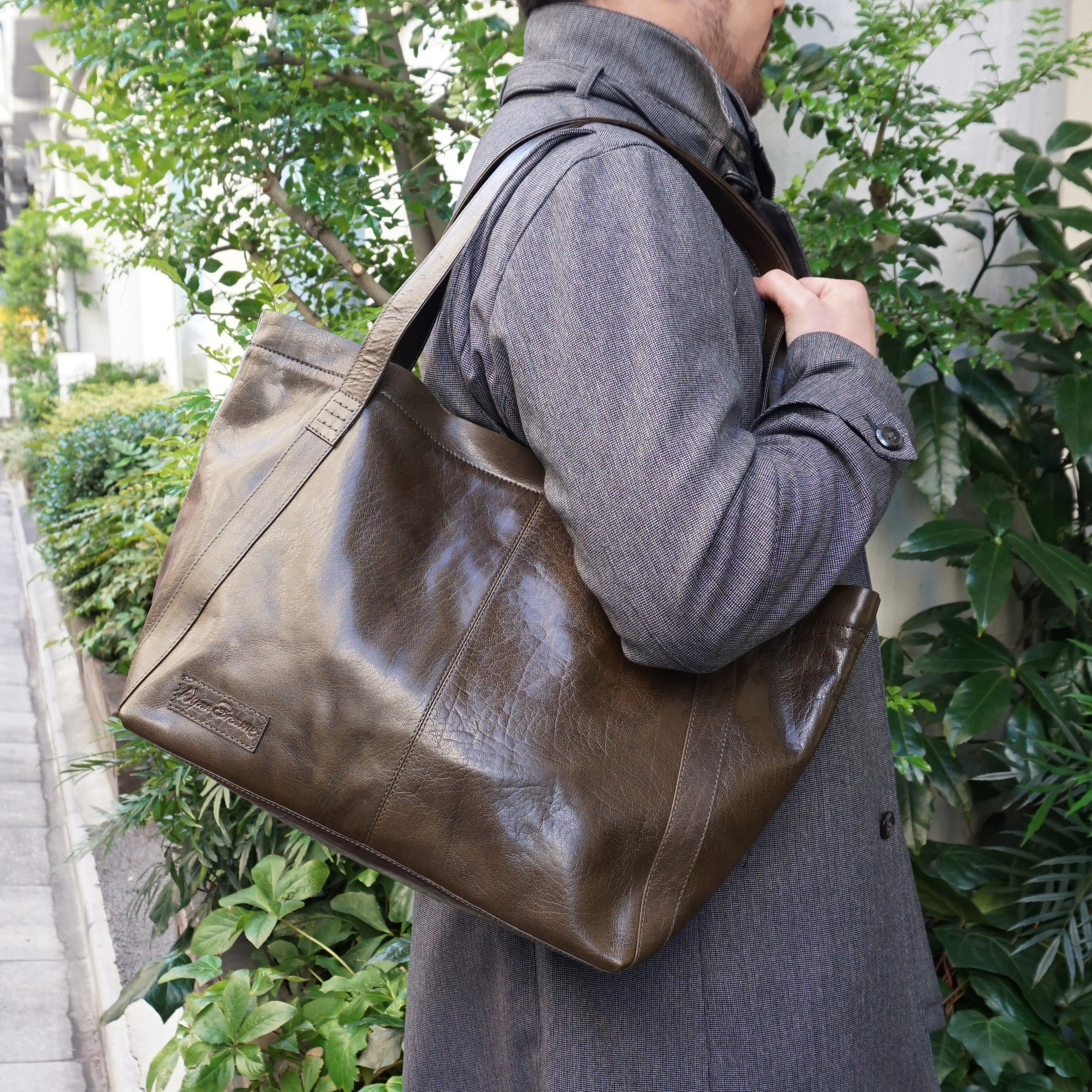 水牛革 ムラ染極軽トートバッグ 5色展開 本革 軽い 丈夫 高級感 ユニセックス W6231 Rayzcloset Online Shop