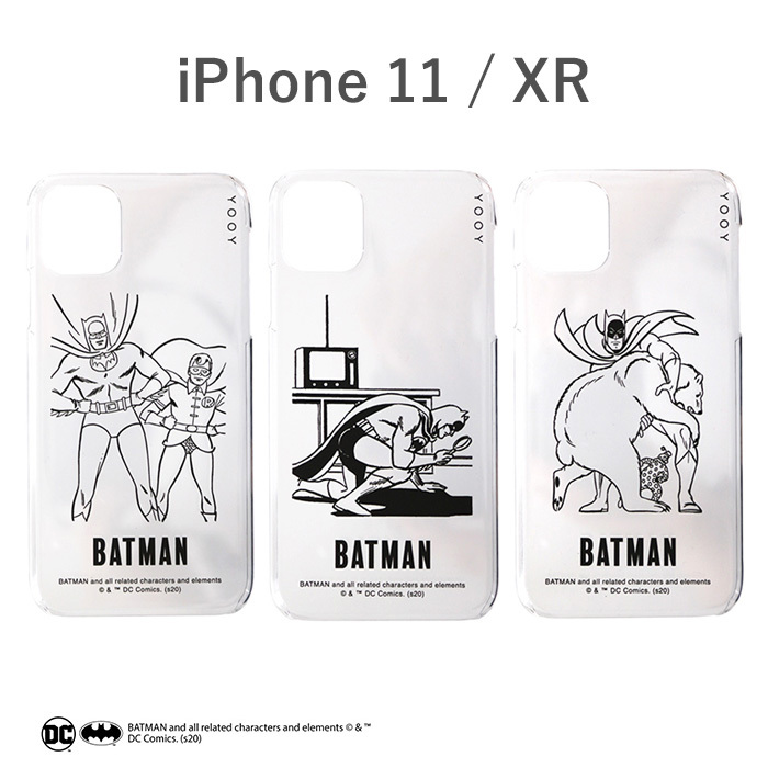Iphone11 Iphonexr バットマン クリアケース クリア ケース カバー 透明 背面 ハード ハードケース スマホ 保護 ユニセックス キャラクター グッズ Batman ザ ボーイ ワンダー ロビン Iphone 11 Xr アイフォン イレブン テンアール スマホカバー スマホケース S Su