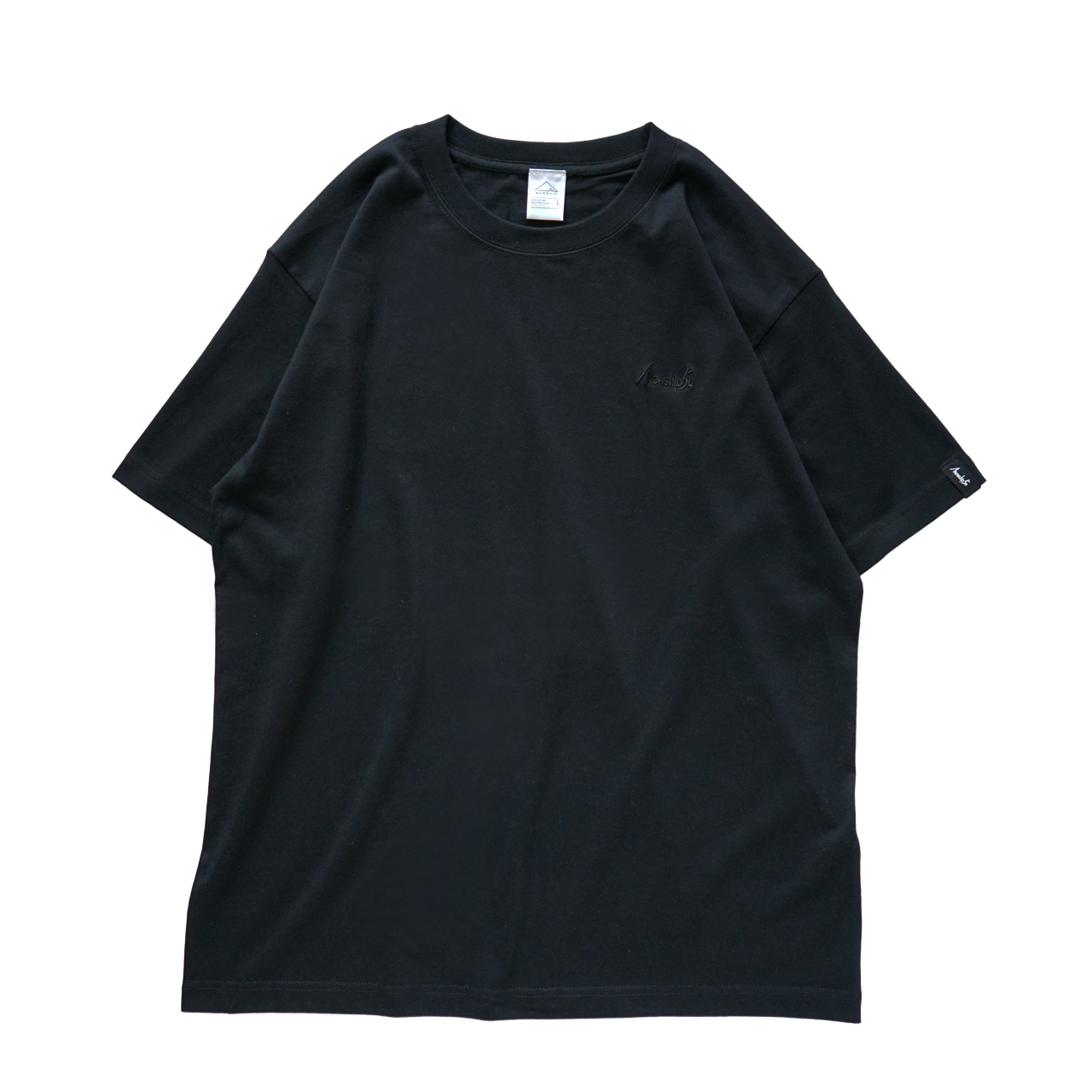 BASIC LOGO 019 S/S CT <Black×Black> - 画像1