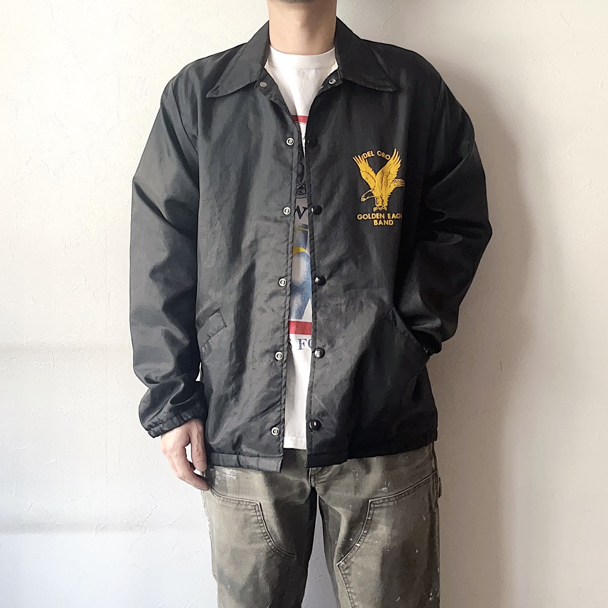 Vintage 80〜90's "GOLDEN EAGLE" Coach Jacket の画像 3