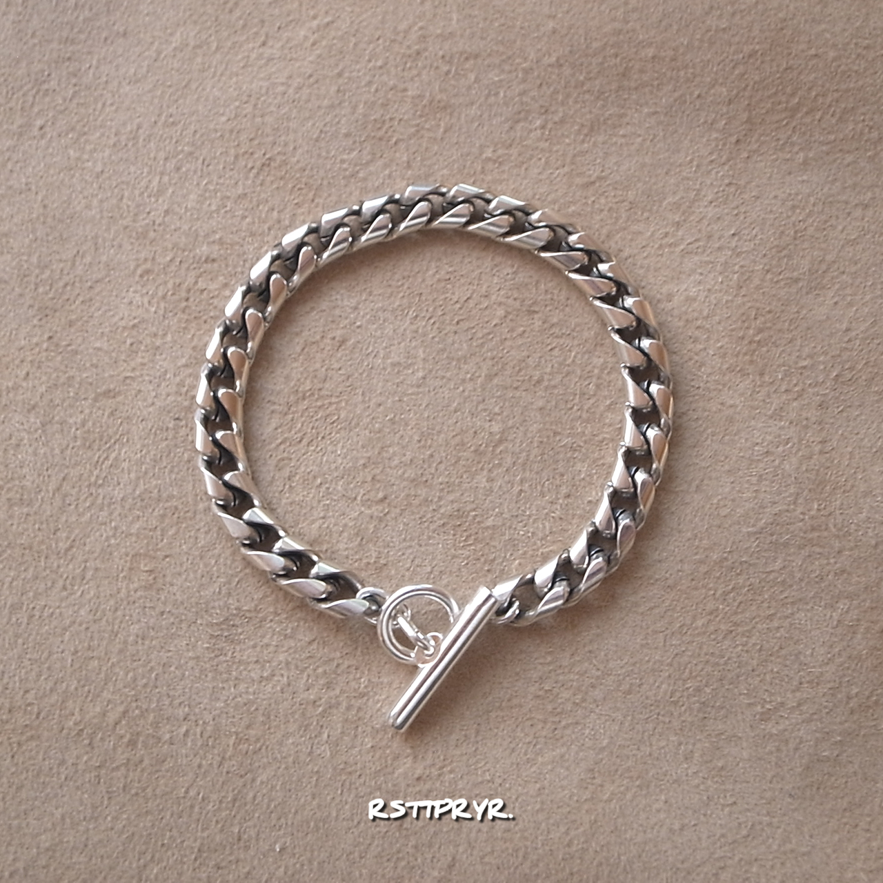 ブレスレット Flat link chain bracelet 直営の公式通販サイト