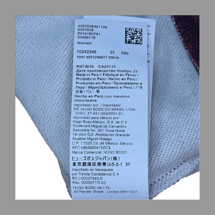 Hugo Boss Men's Heat-map Print L の画像 7