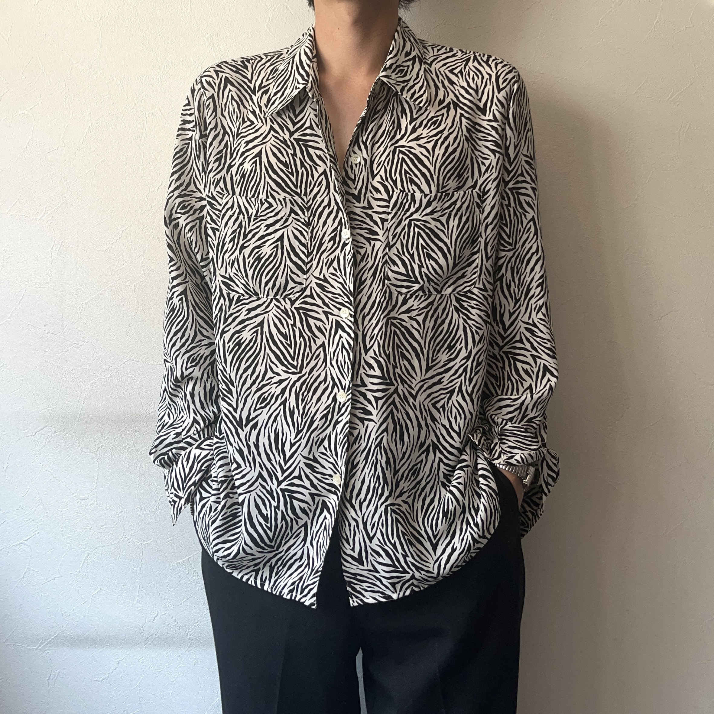 Vintage 80〜90’s Zebra Shirt の画像 3