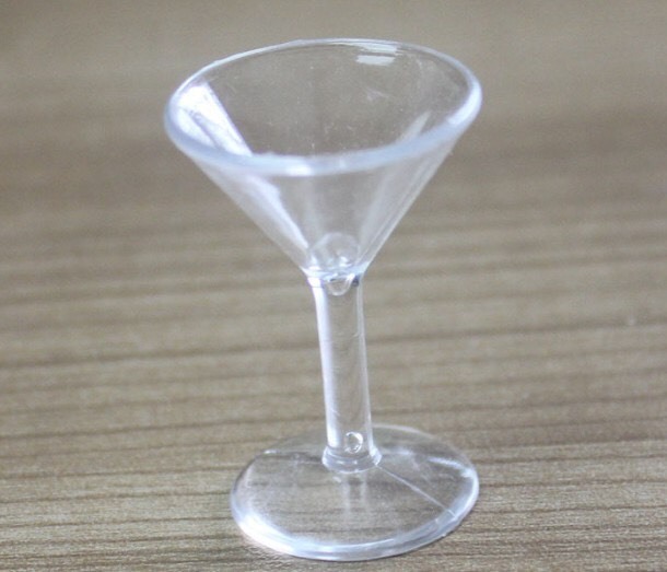 231 ミニチュア食器 カクテルグラスd 10個 絆堂 8号店 ハンドメイド素材屋