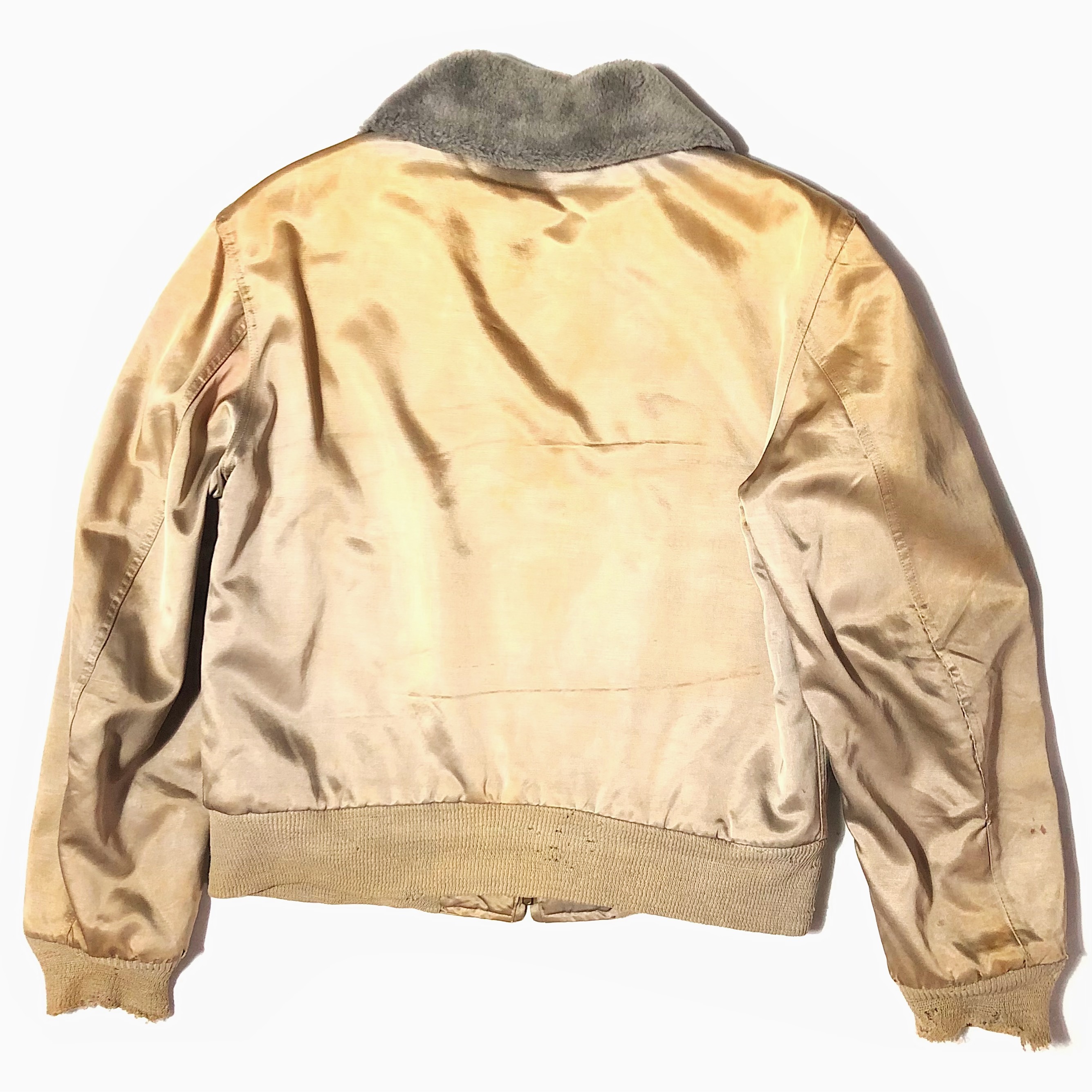 Vintage 50's【Calbert SPORTSWEAR】Satin Jacket の画像 2