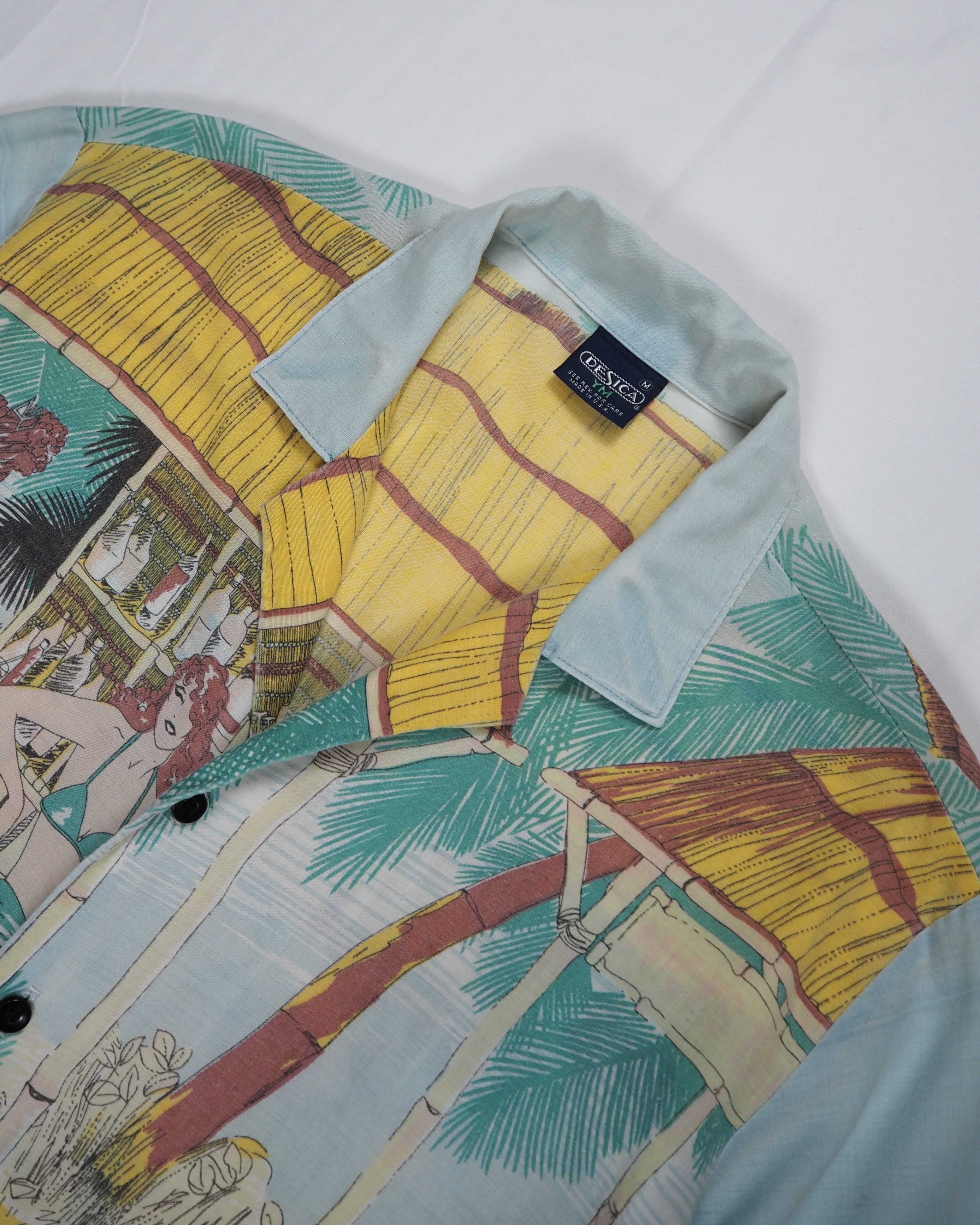【5/6(水) 20:00入荷】80’s コットンハワイアンシャツ グッドパターン！ の画像 3
