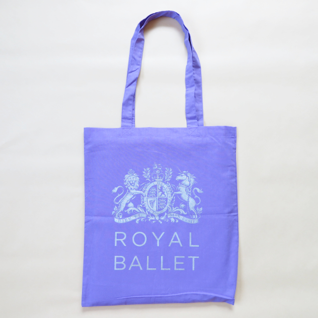 Royal Ballet Purple Tote ロイヤルバレエ パープルトート エコバッグ トートバッグ 英国発エコバッグ トートバッグの店 Robin Peony