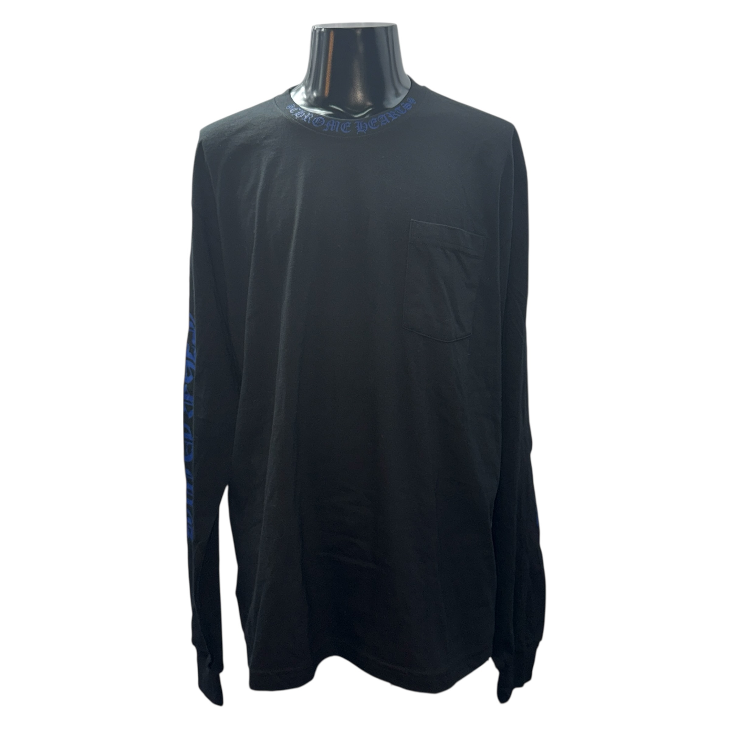 【CHROME HEARTS】クロムハーツ ネックロゴ ロングTシャツ