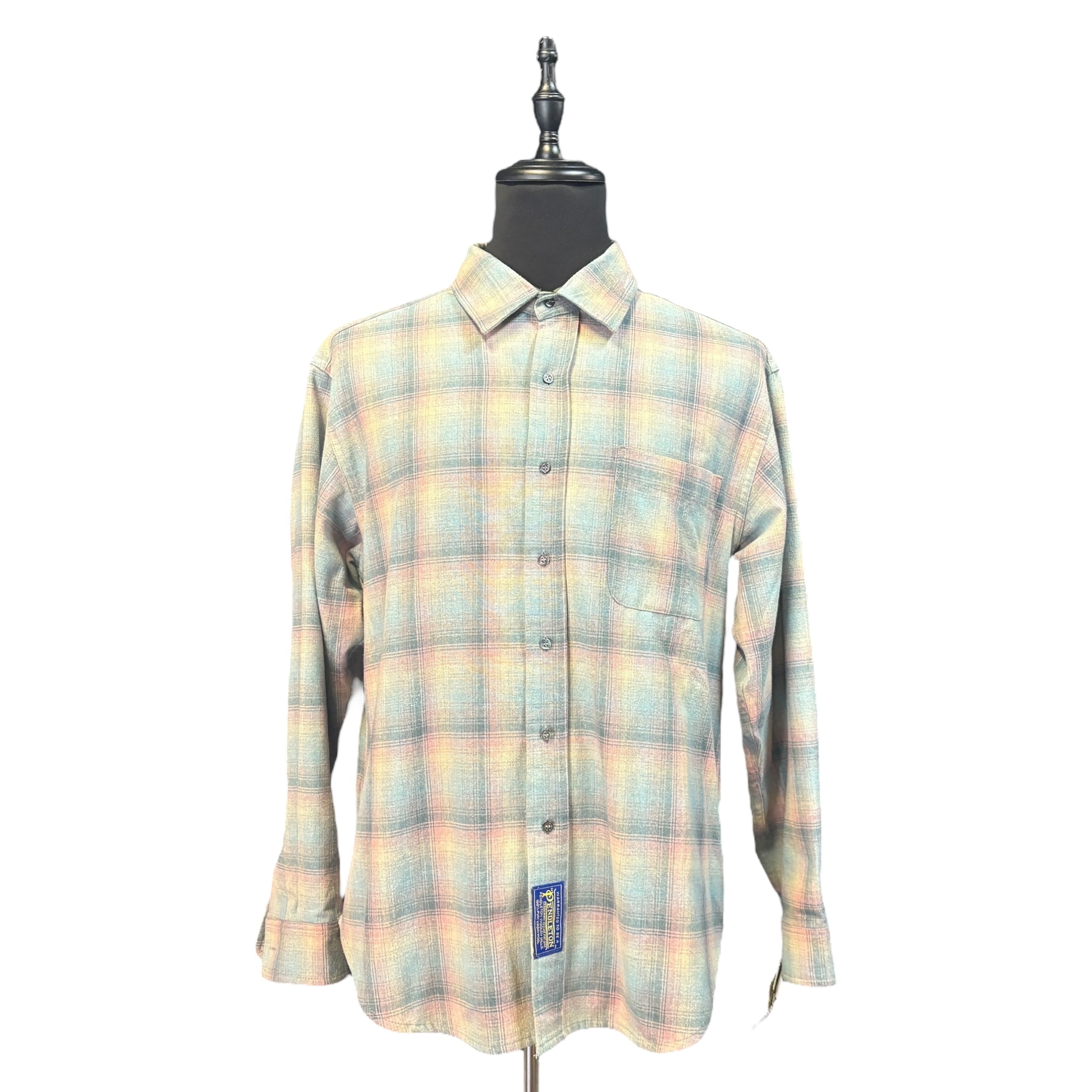 【Maison Margiela × PENDLETON】メゾンマルジェラ×ペンドルトン ロングスリーブチェックシャツ L