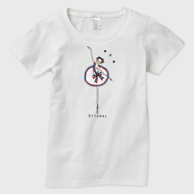 パリの炎 Tシャツ(レディース) - 画像3