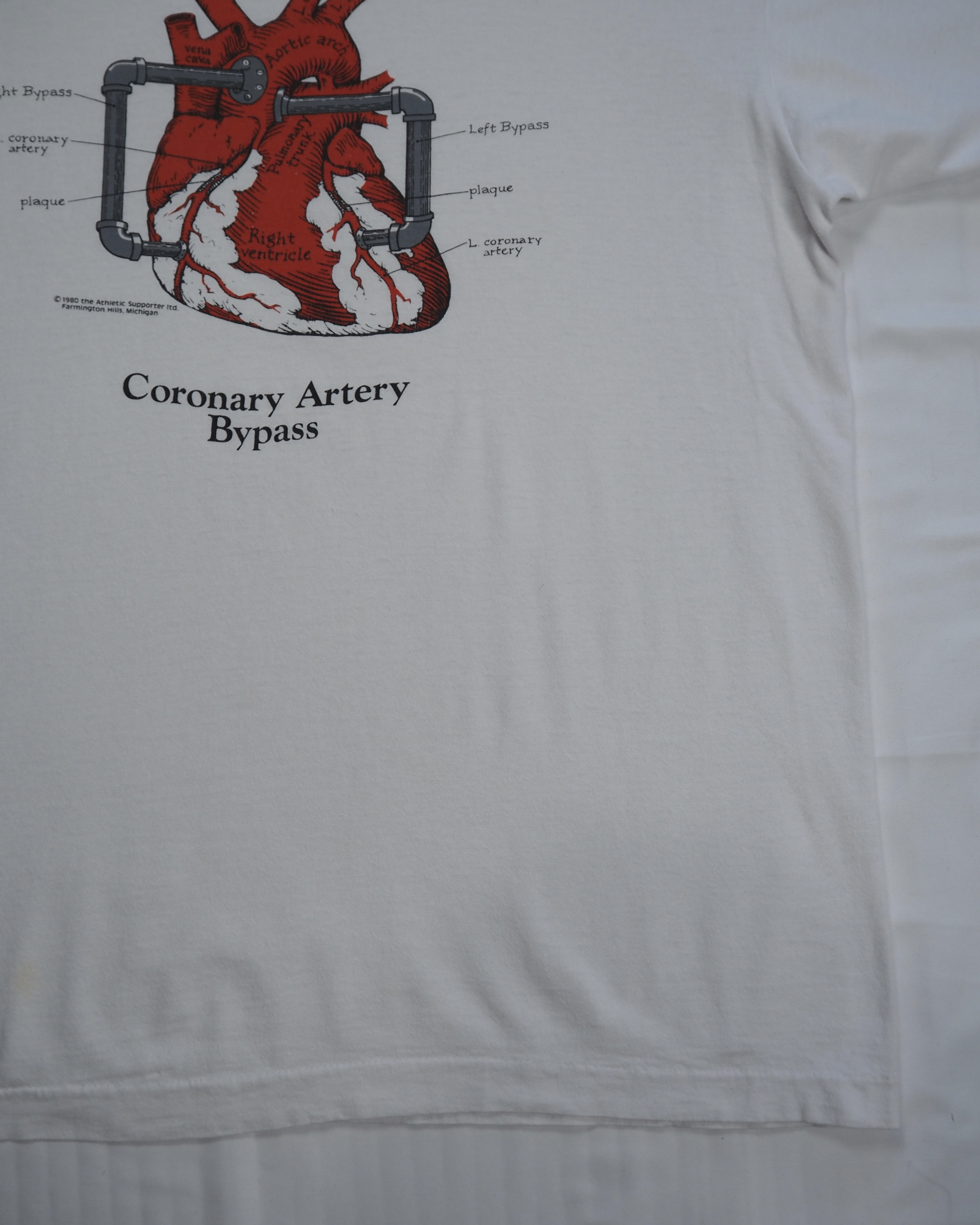 90’s Fruits of the Loom 心臓Tシャツ XL の画像 10
