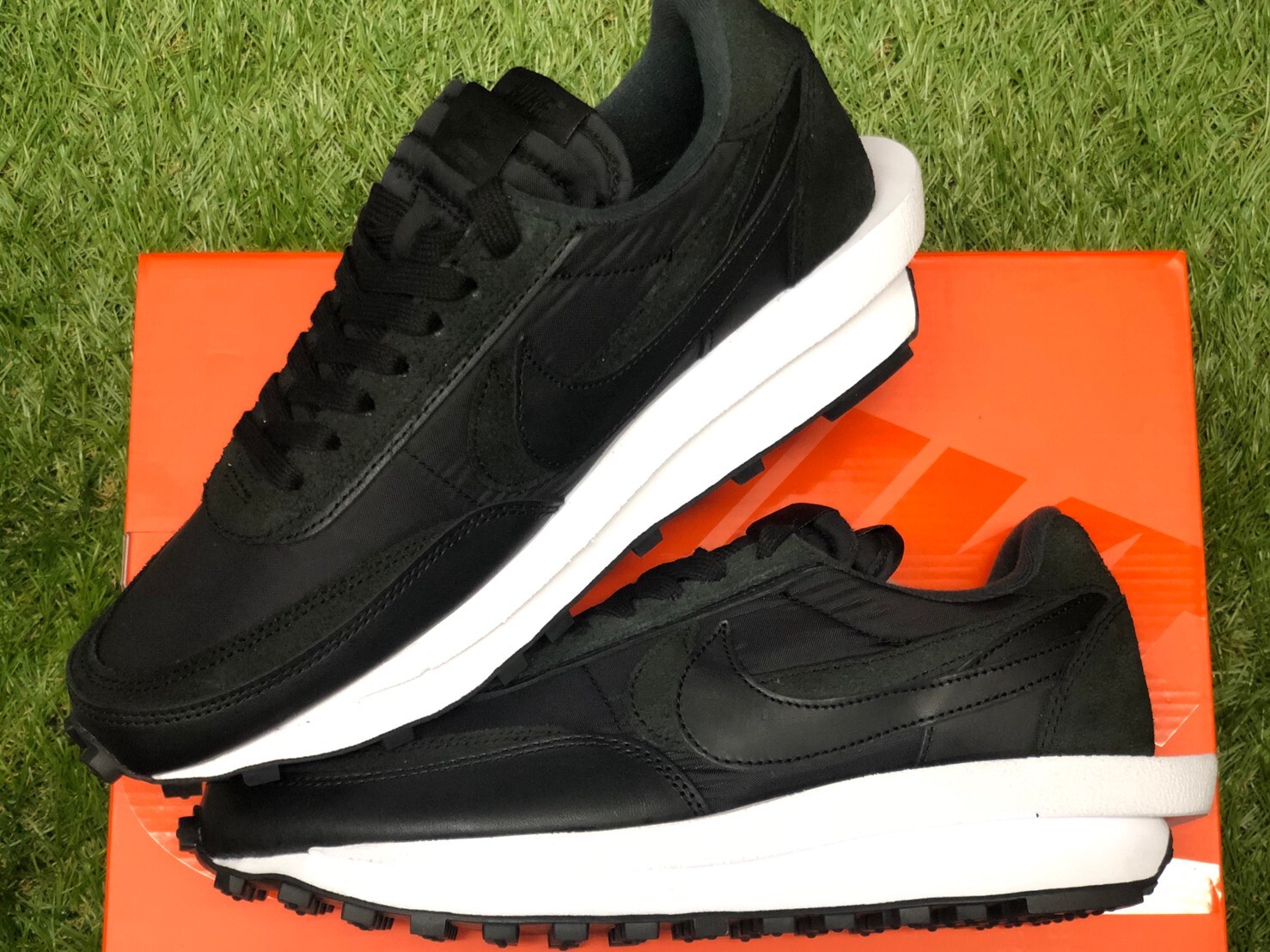 sacai waffle runners