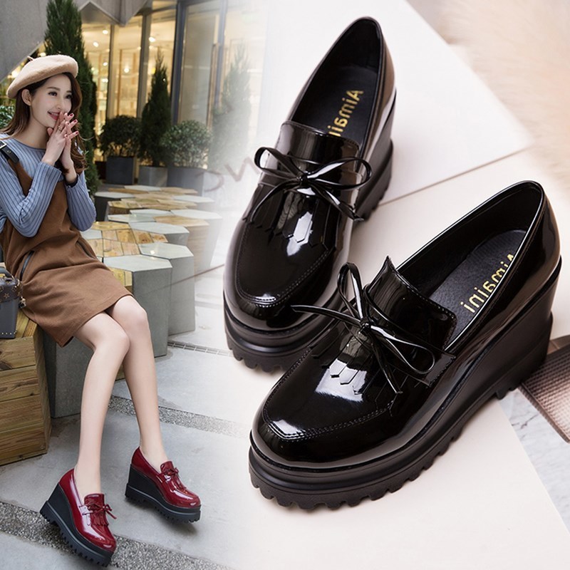 夏 夏新作 ローファー エナメル フラットシューズ おじ靴 秋 冬 マーリン Merlin