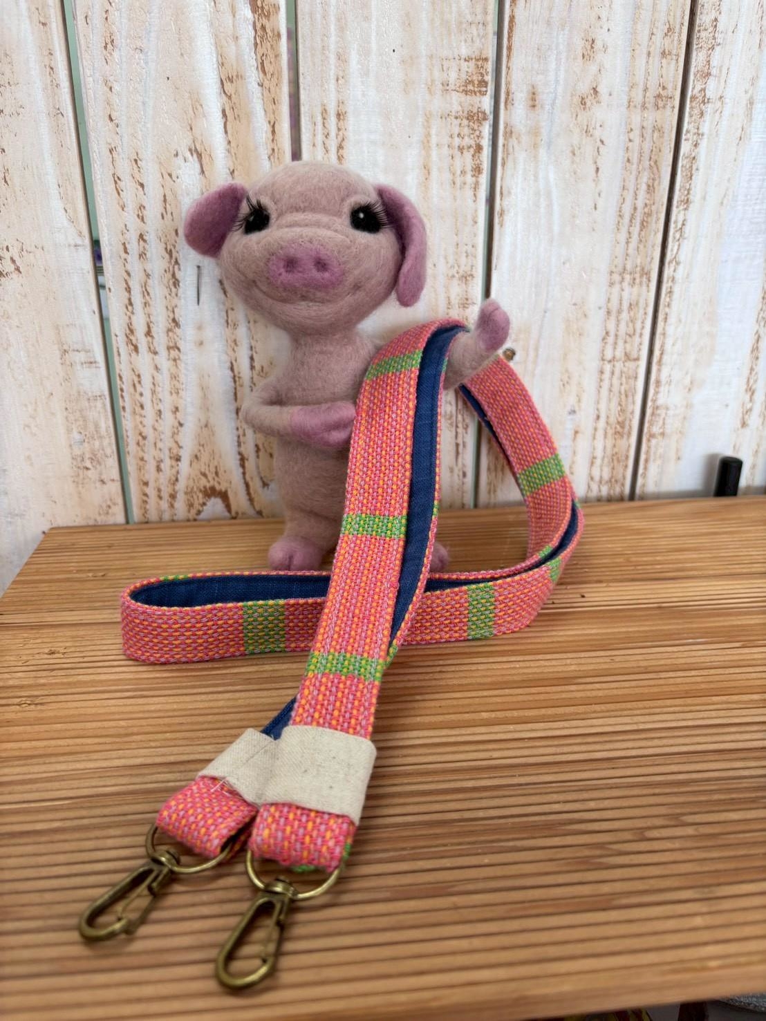 さをり織りストラップ