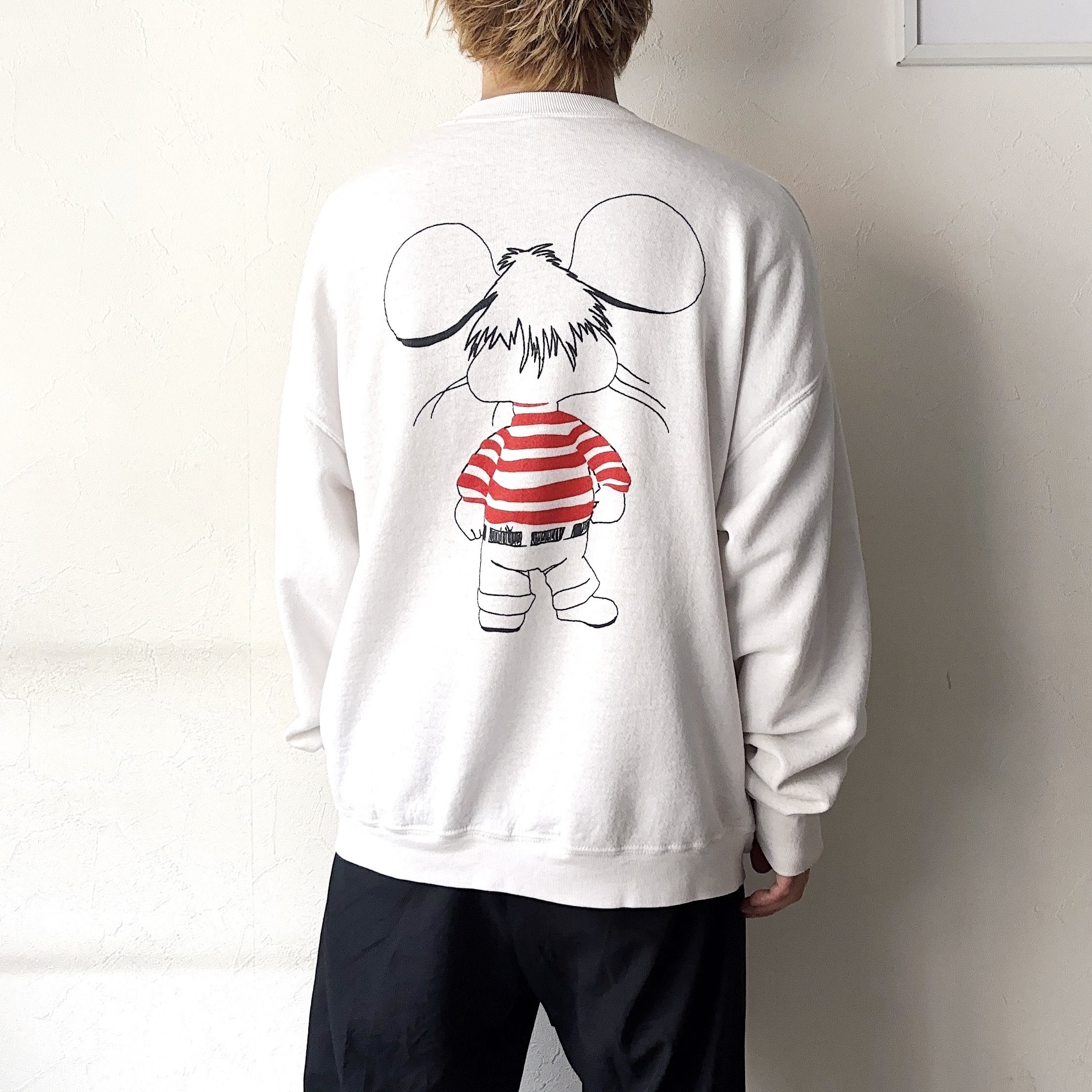 Vintage 90's "Topo Gigio" Sweat の画像 4