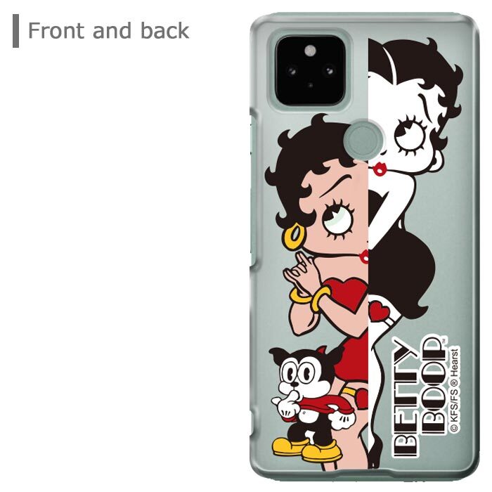 Googlepixel5 ベティ ブープ クリア ケース カバー ハード ハードケース クリアケース キャラクター ベティちゃん Bettyboop ベティー ベティーちゃん パジー グーグル ピクセル グーグルピクセル5 Google Pixel 5 Googleピクセル スマホカバー スマホケース S Ow 7g560