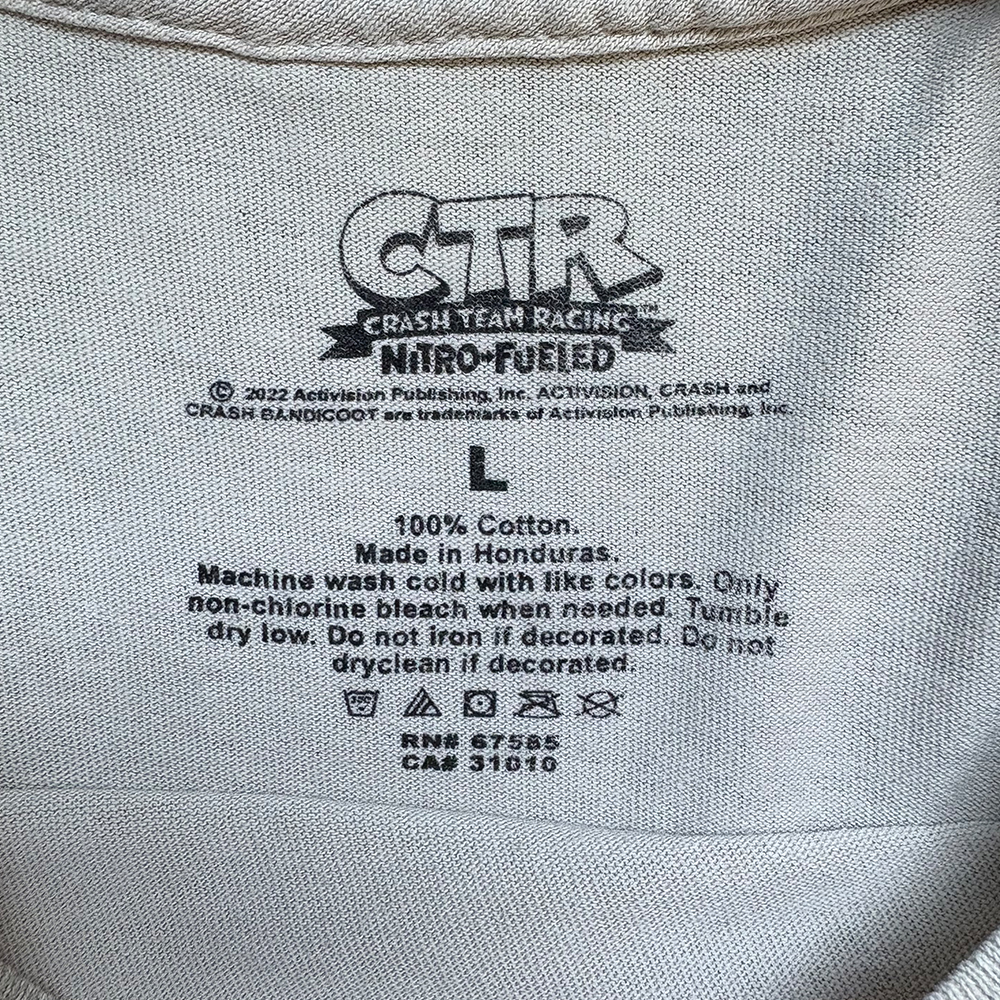 Sony Crash Bandicoot Racing（クラッシュ・バンディクー レーシング）【古着/Tシャツ】