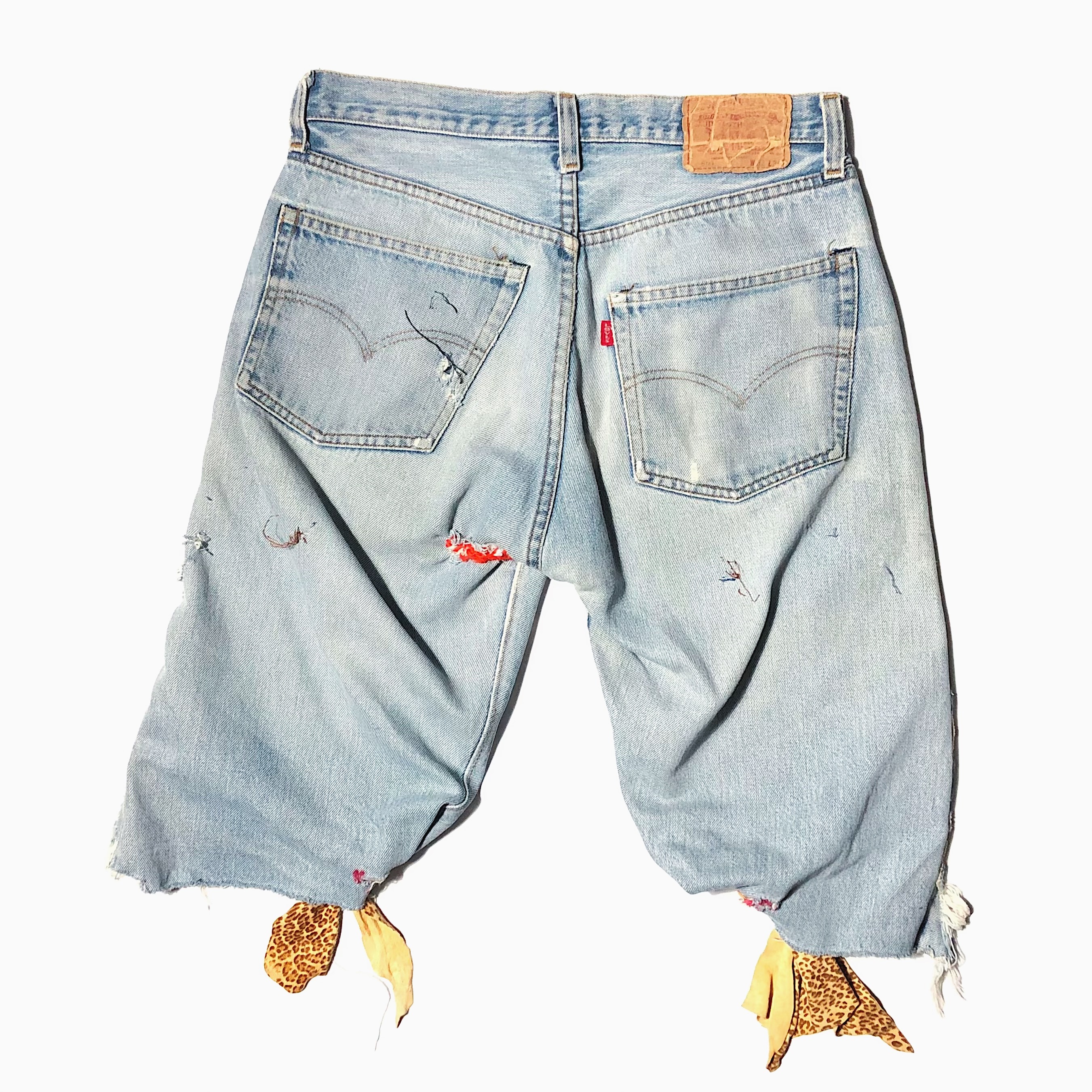 Vintage 70's【Levi's】Late 66 Cut Off Denim Pants の画像 2