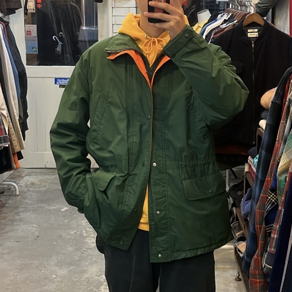 90’s Ralph Lauren ジャケット Mサイズ グリーン×オレンジ の画像 3