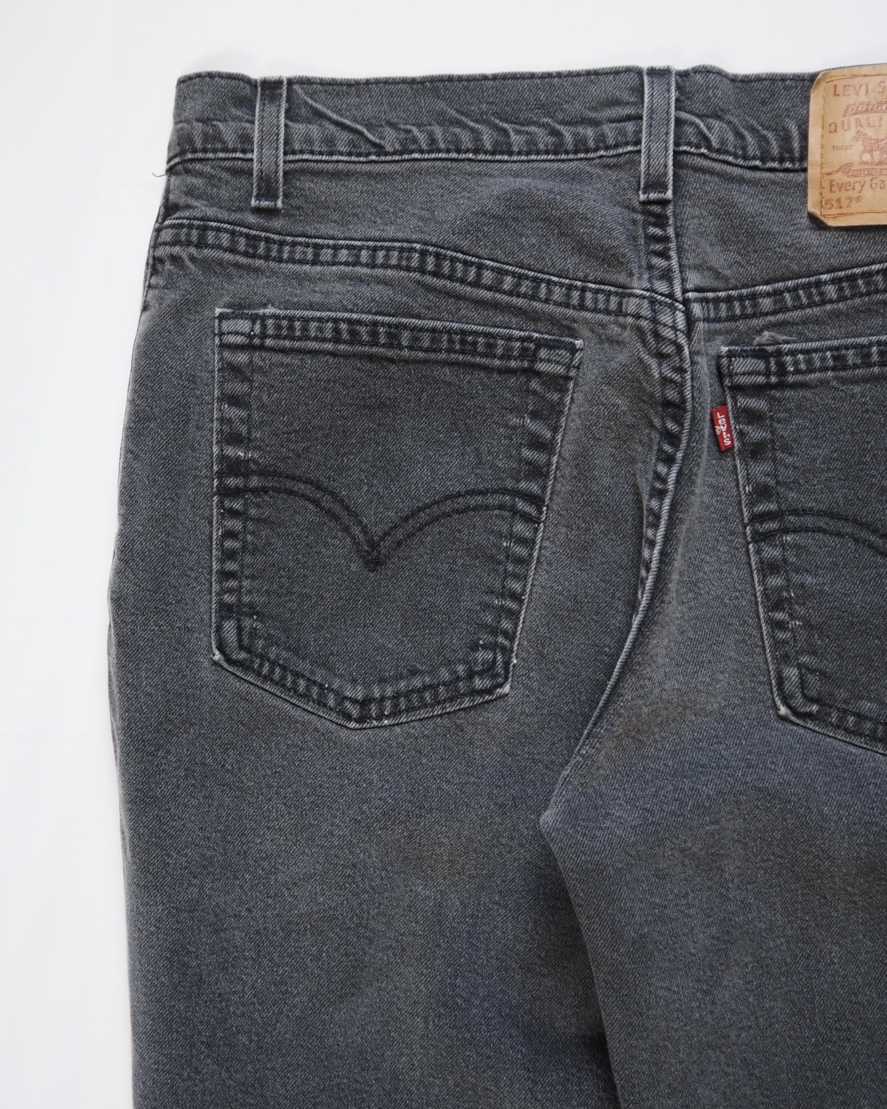 【VCM入荷】90’s Levi’s 517 ブラックデニム の画像 13