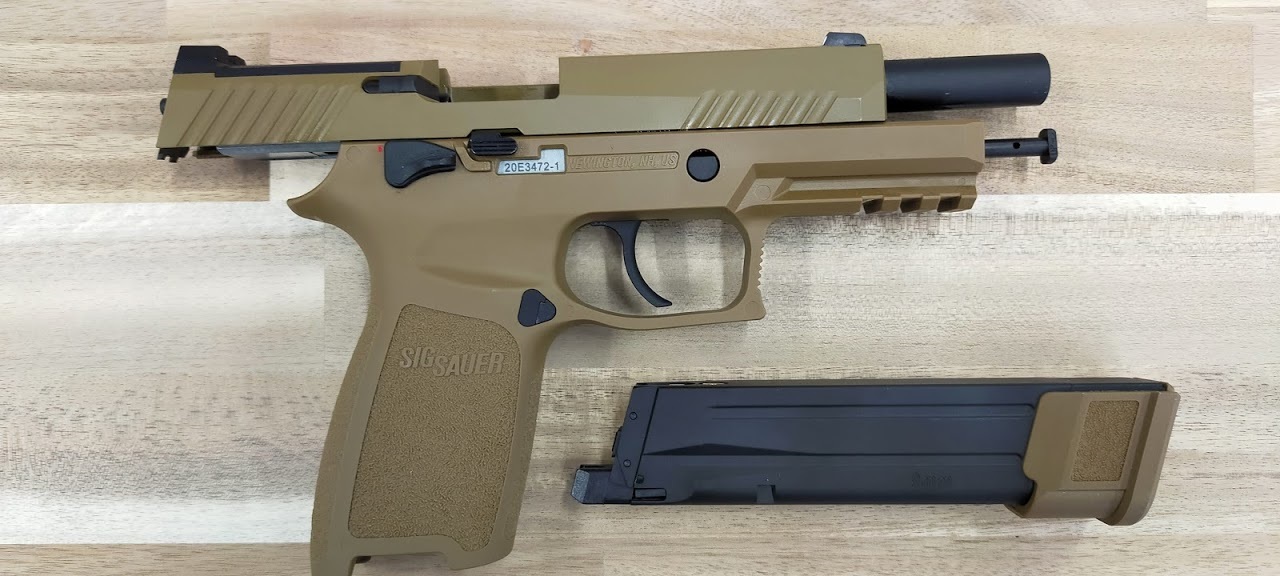 Sig Sauer P3 M17 ガスハンドガン エアガン オンライン エアガンやパーツなどサバゲーで利用できるアイテムを販売