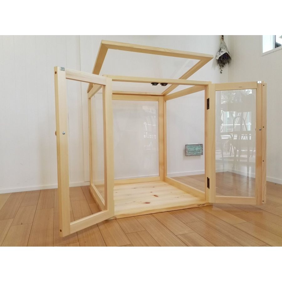 ぴったりサイズで作る 大型アクリルケージケース オーダー家具のKINOKA