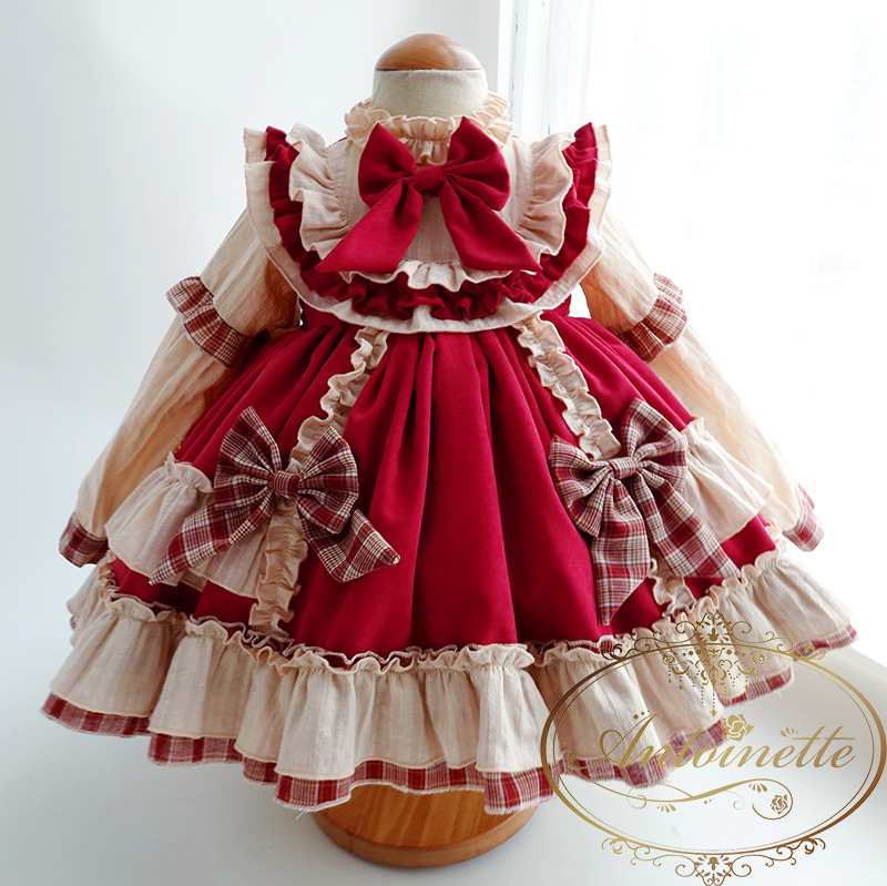 新作 ワンピースセレモニードレス ベビー 女の子 ロリータ バレンタイン クリスマス Girl Baby Princess Dress Antoinette 新作 ワンピースセレモニードレス ベビー 女の子 ロリータ バレンタイン クリスマス Girl Baby Princess Dress Antoinette