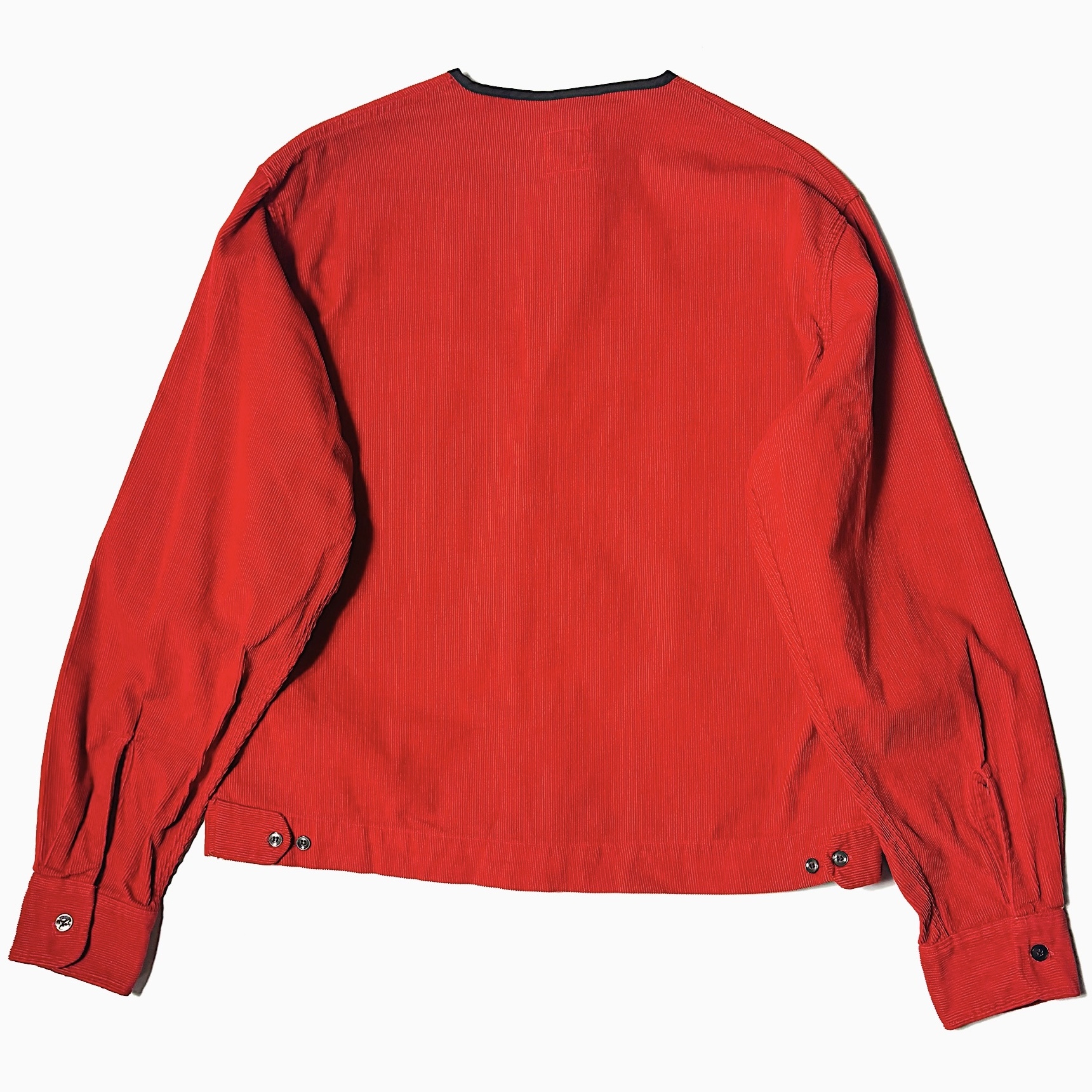 Vintage 60～70's【B.V.D. International Club】Collarless Corduroy Shirt の画像 2