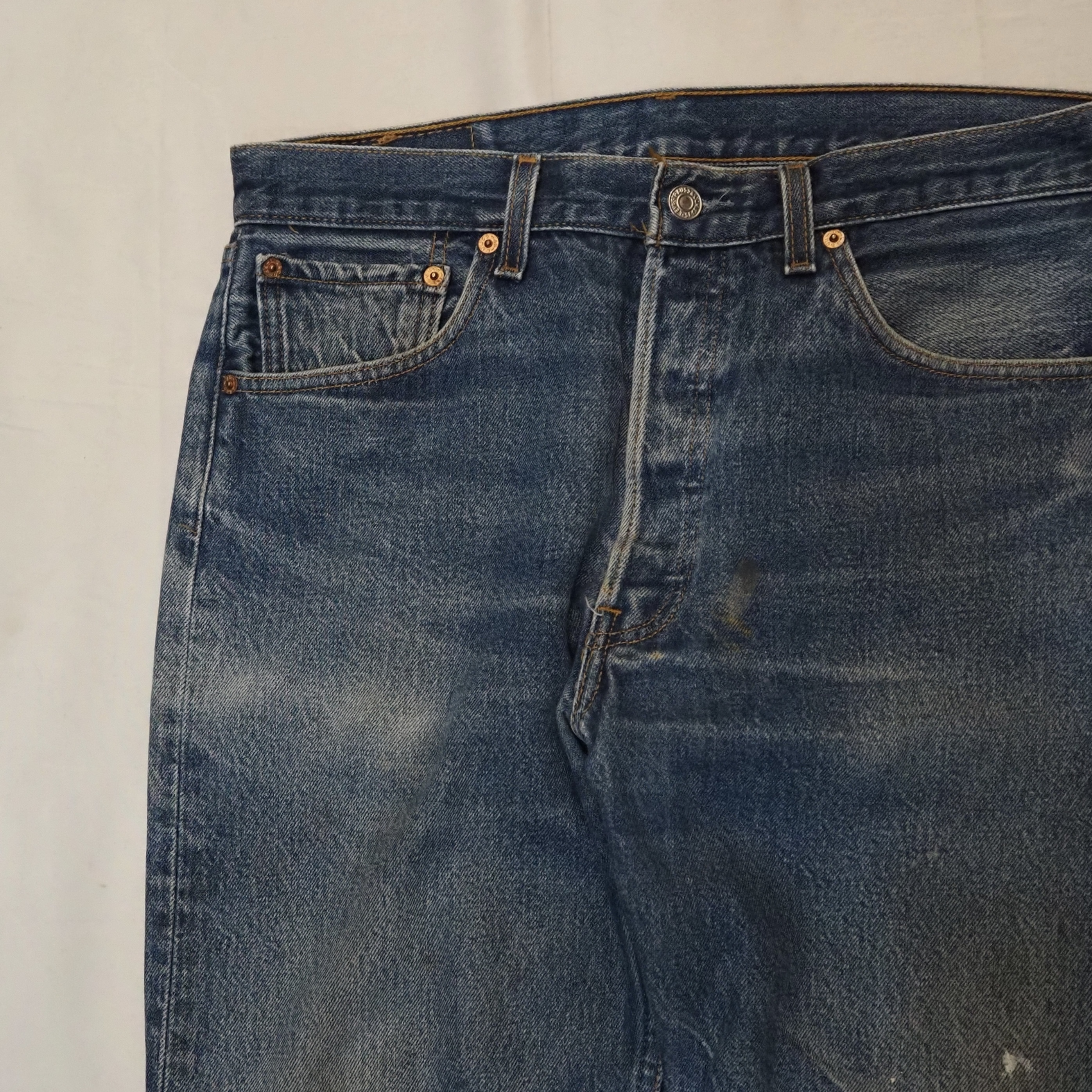 00’s Levi’s 501 ブルーデニム メキシコ製 34×30 の画像 2