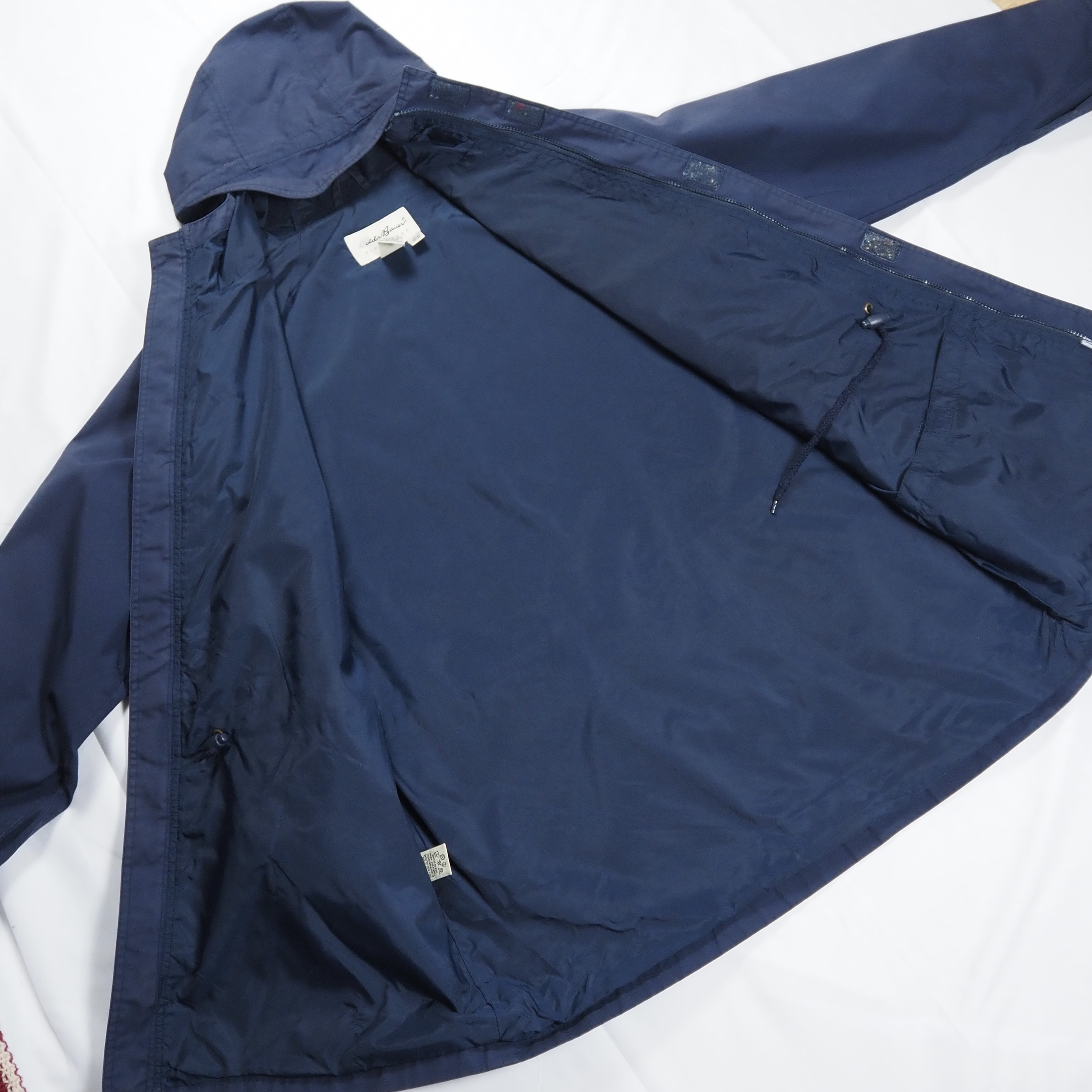 90’s Eddie Bauer マウンテンパーカー ネイビー Mサイズ の画像 10