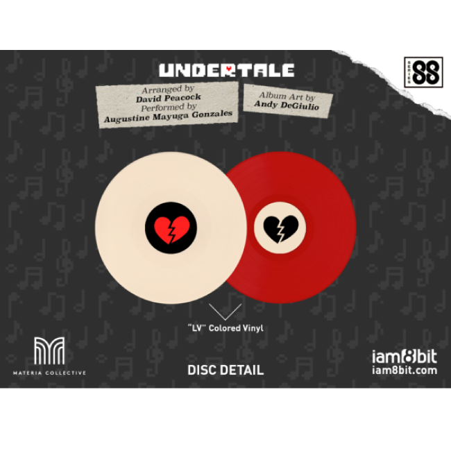 【UNDERTALE(アンダーテイル)】アンダーテイル・オン・ピアノ(シリーズ88)2LP - 画像3