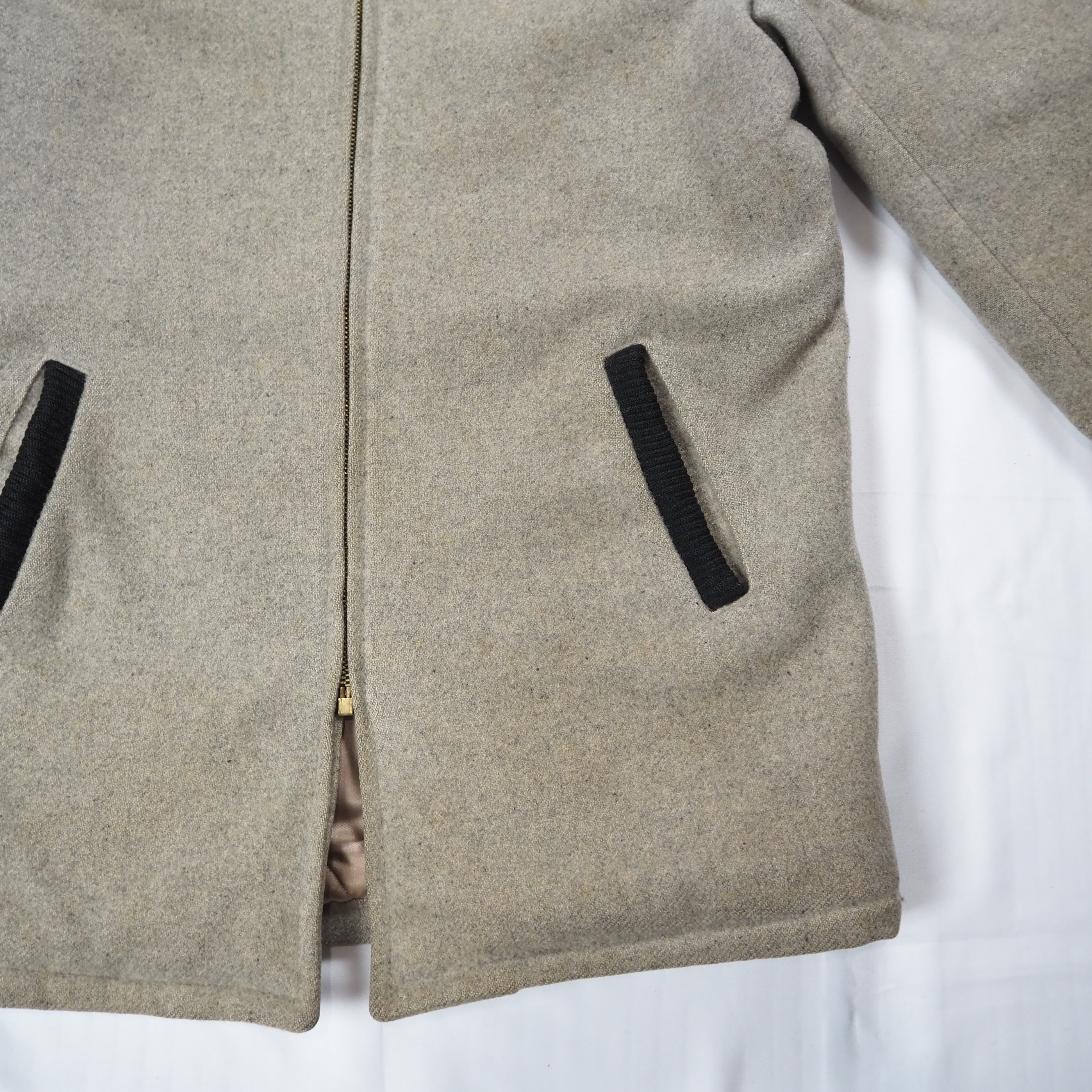 【9/23 20:00入荷】50's Woolrich ファラオジャケット グレー×ブラック の画像 6