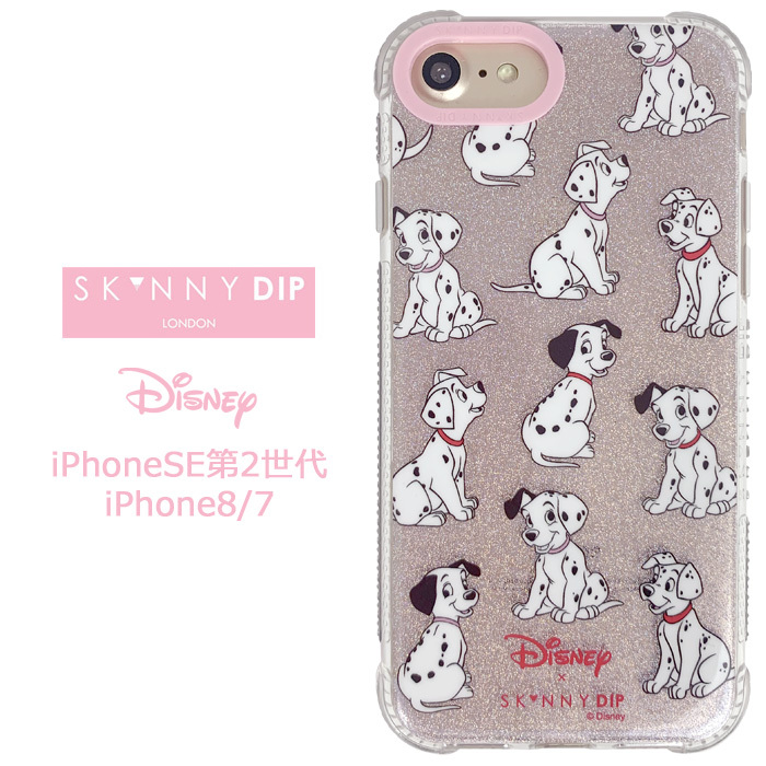 メール便 送料無料 Iphonese 第2世代 Iphone8 Iphone7 ディズニー 101匹わんちゃん X Skinnydip Tpu クリア ケース カバー 透明 スキニーディップ ソフト ソフトケース グッズ 101ダルメシアンズ ポンゴ パーディタ アイフォン Se Iphone 8 7 スマホケース S Ss 7h132 Stars
