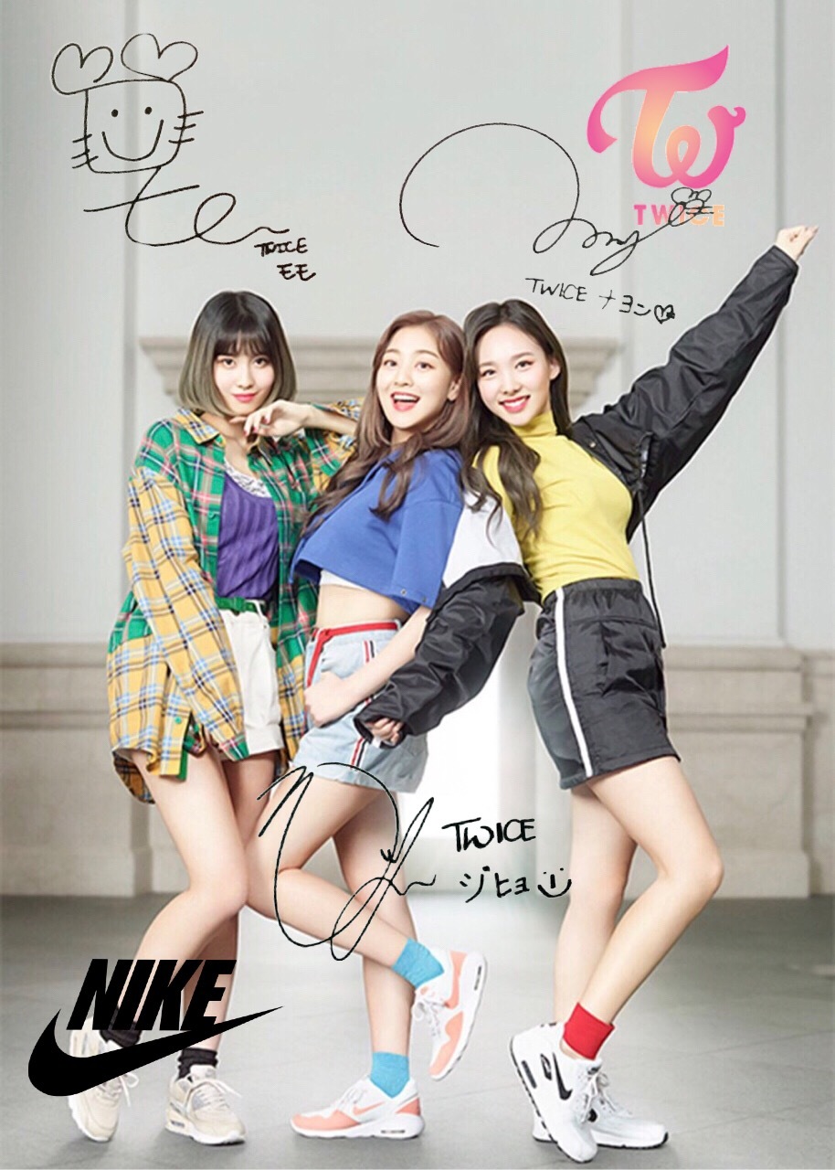 twice ポスター ナイキ モモ ジヒョ ナヨン twice poster shop