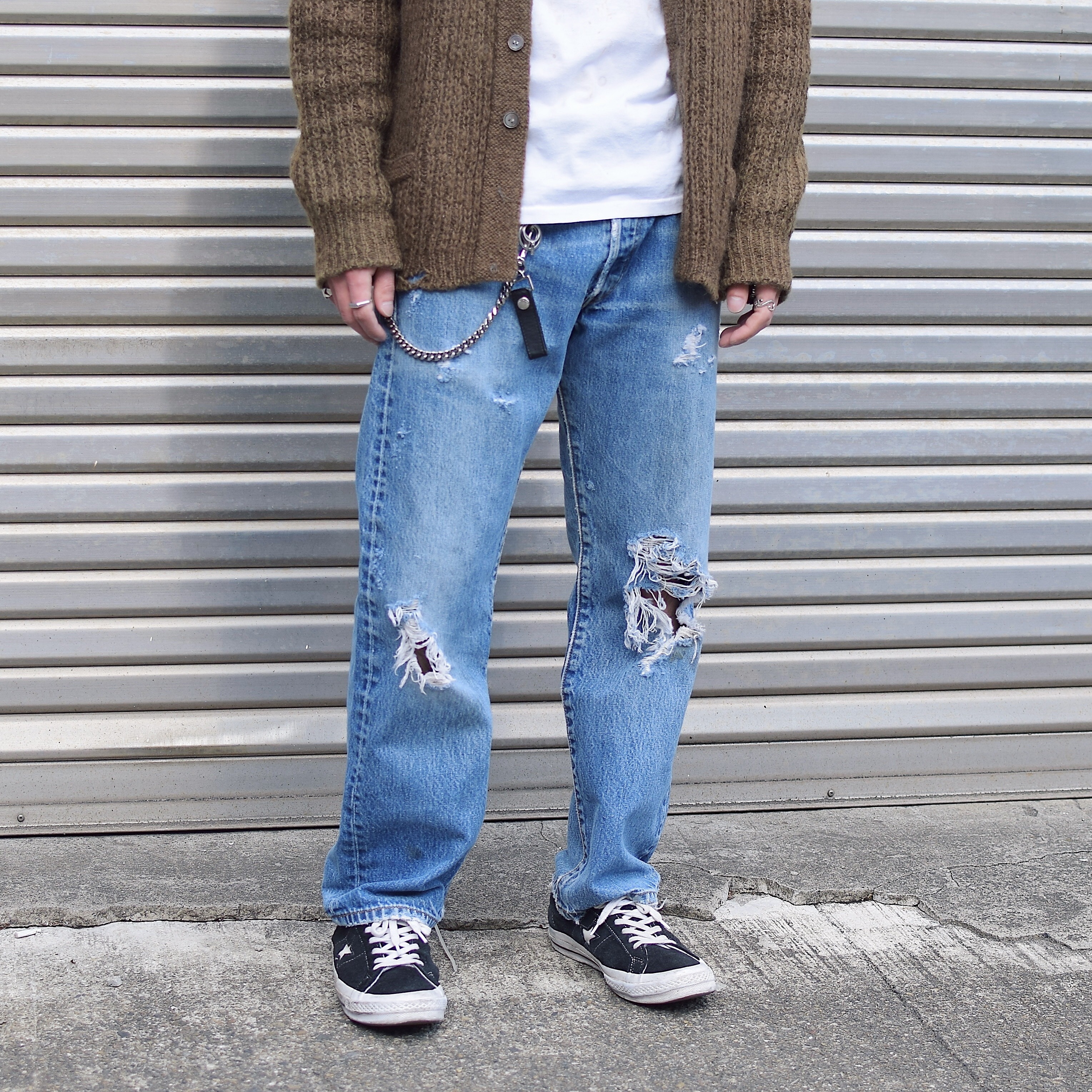Vintage【Levi's】501 Grunge Denim Pants の画像 3