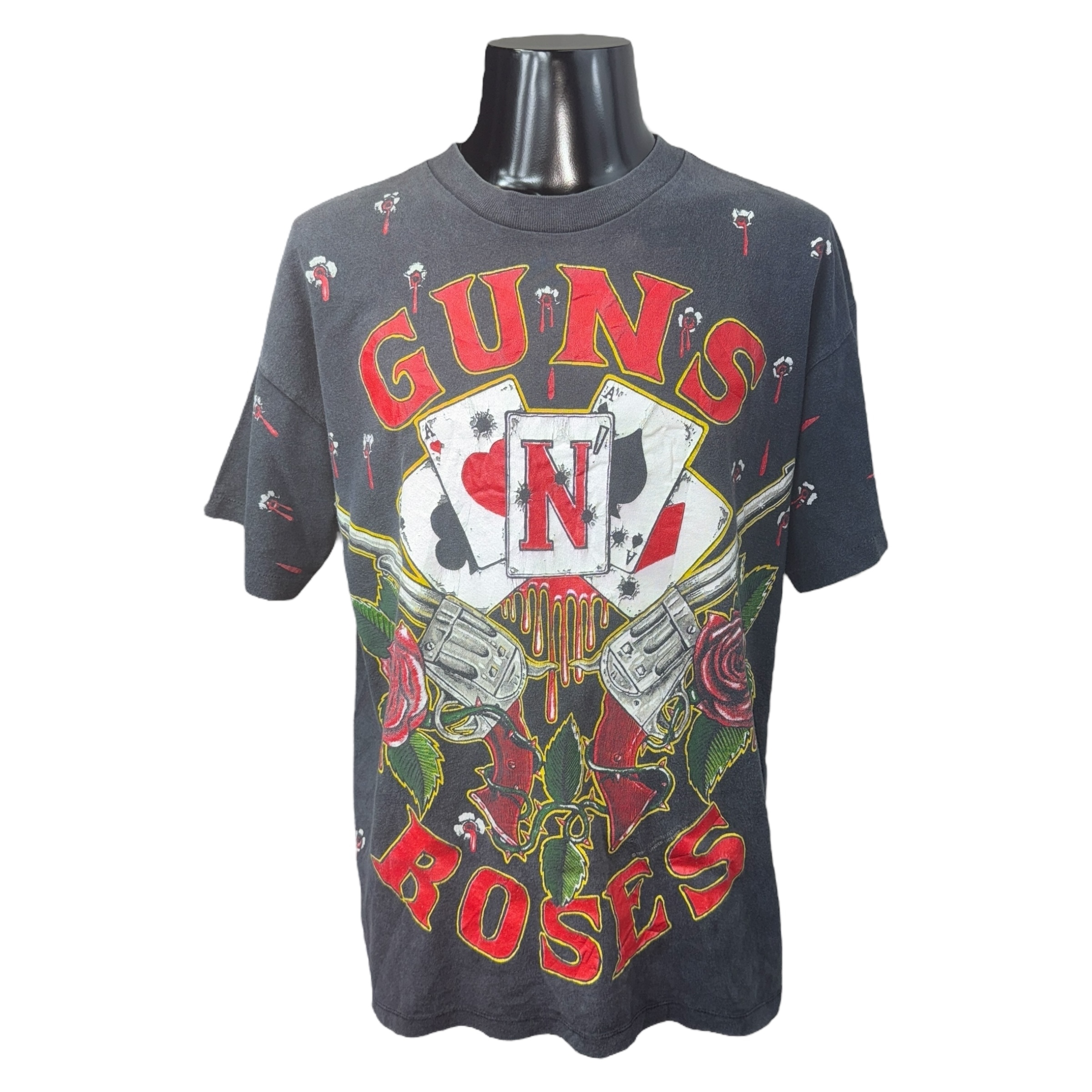 【Guns N’ Roses】ガンズ・アンド・ローゼズ GUNS ROSE OVP Vintage Tシャツ XL