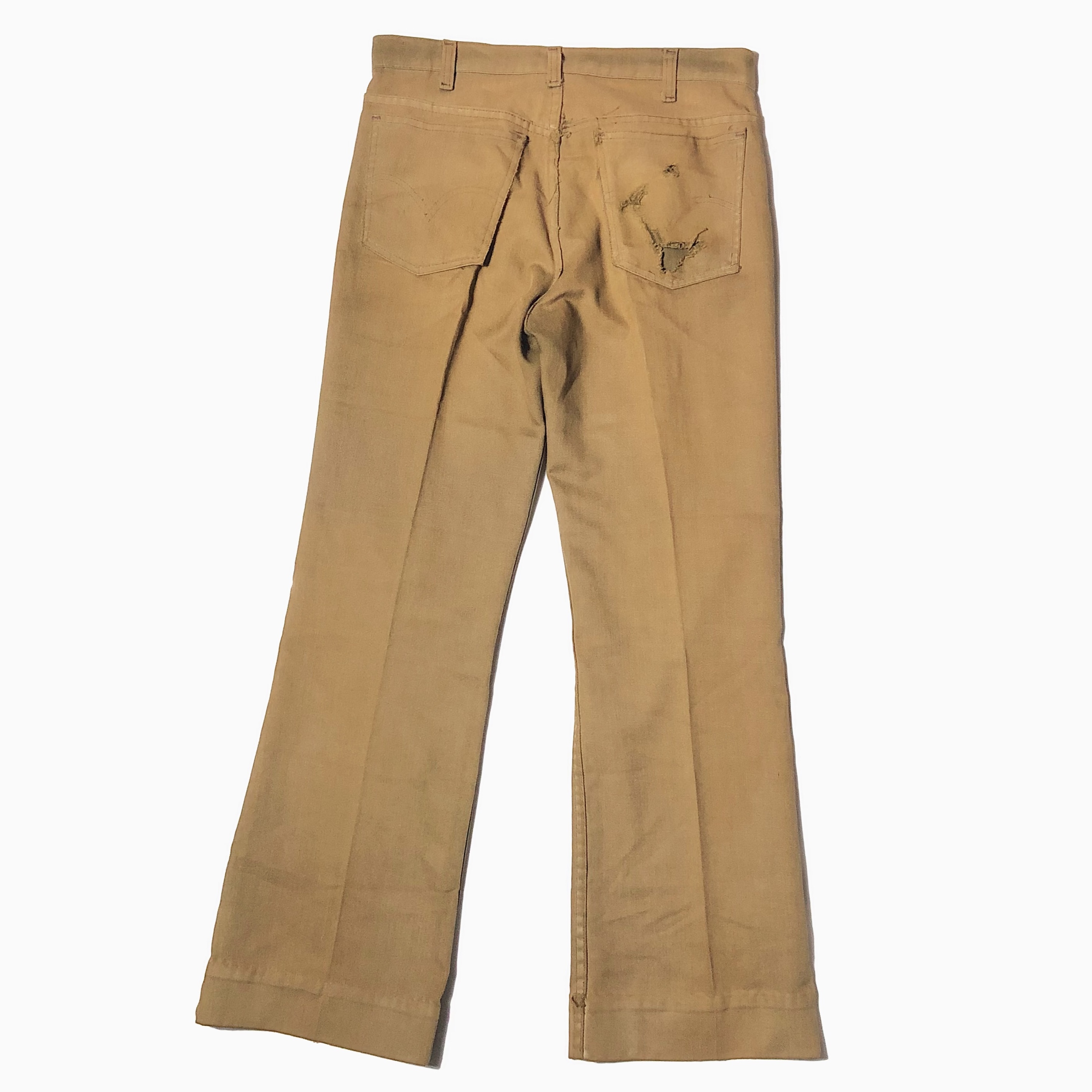 Vintage 70's【Levi's】517 Grunge STA-PREST Pants の画像 2