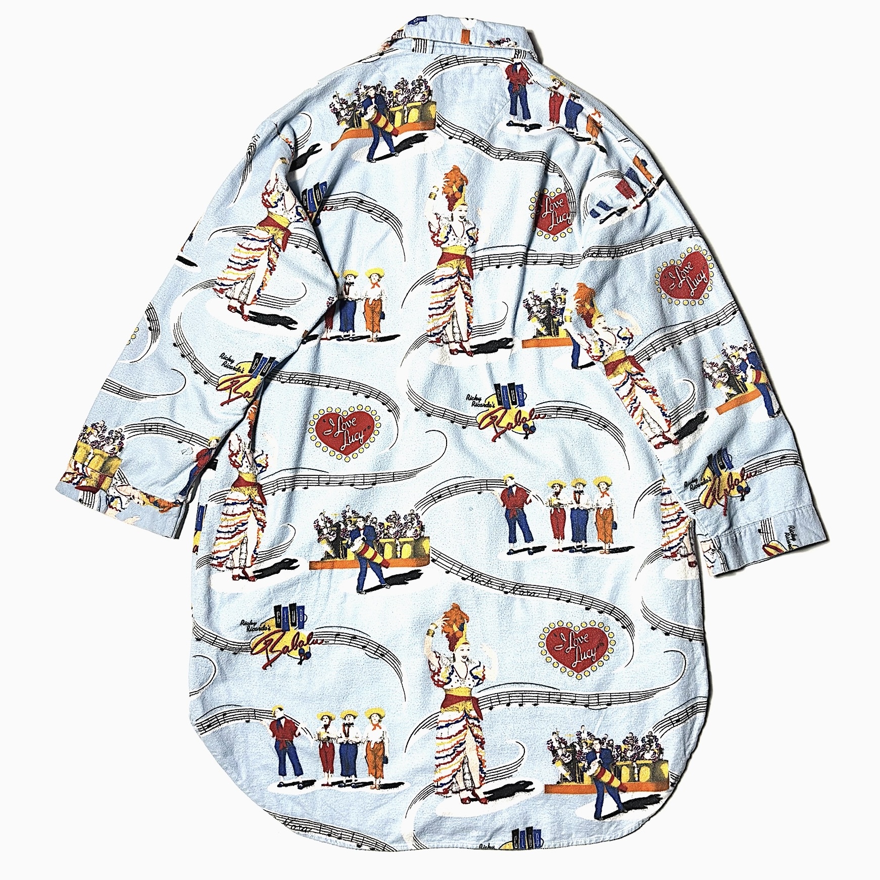 Vintage 90's【Nick&Nora】"I Love Lucy " Pullover Shirt の画像 2
