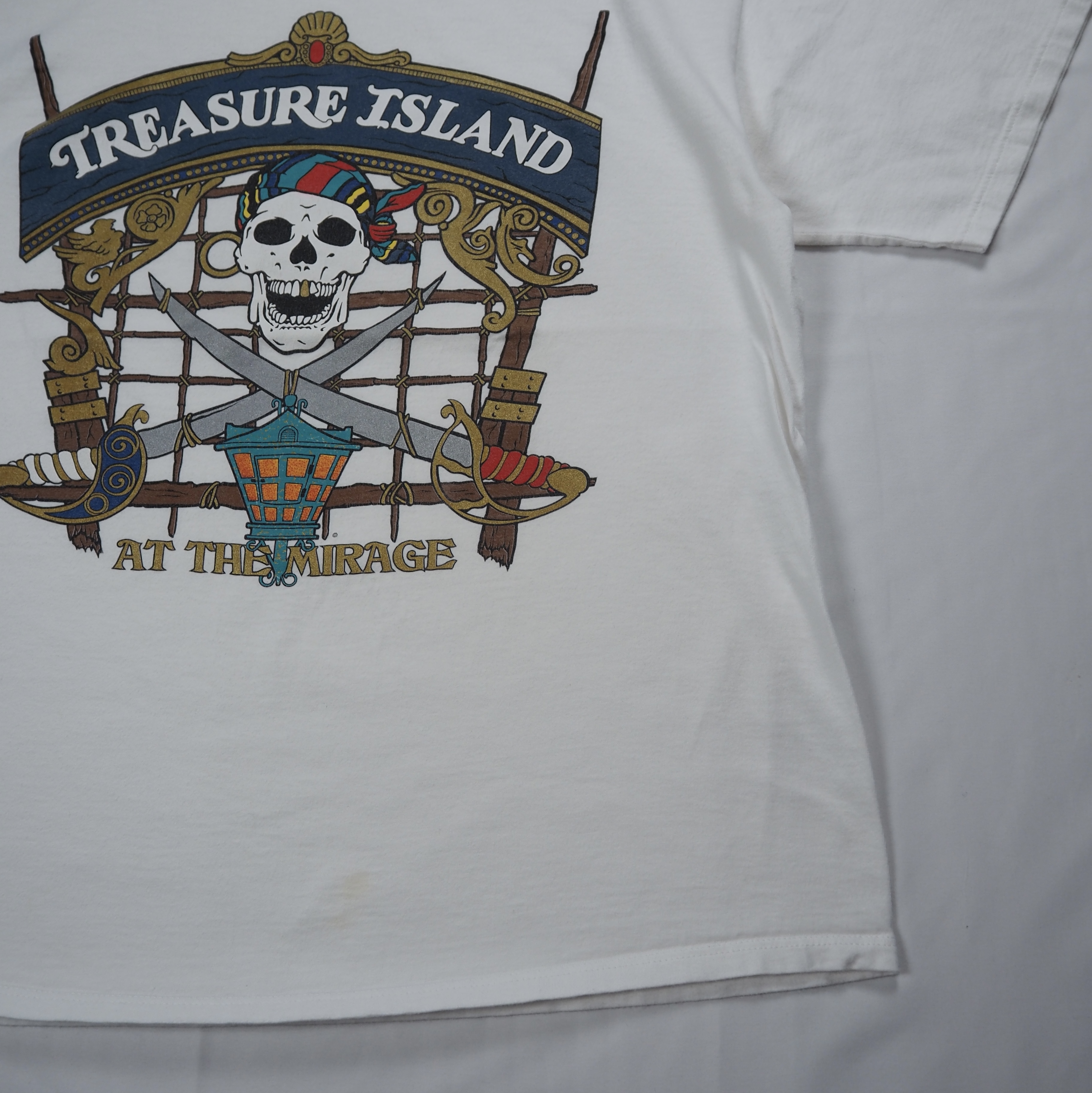 90’s Jerzees スカルTシャツ Lサイズ の画像 7