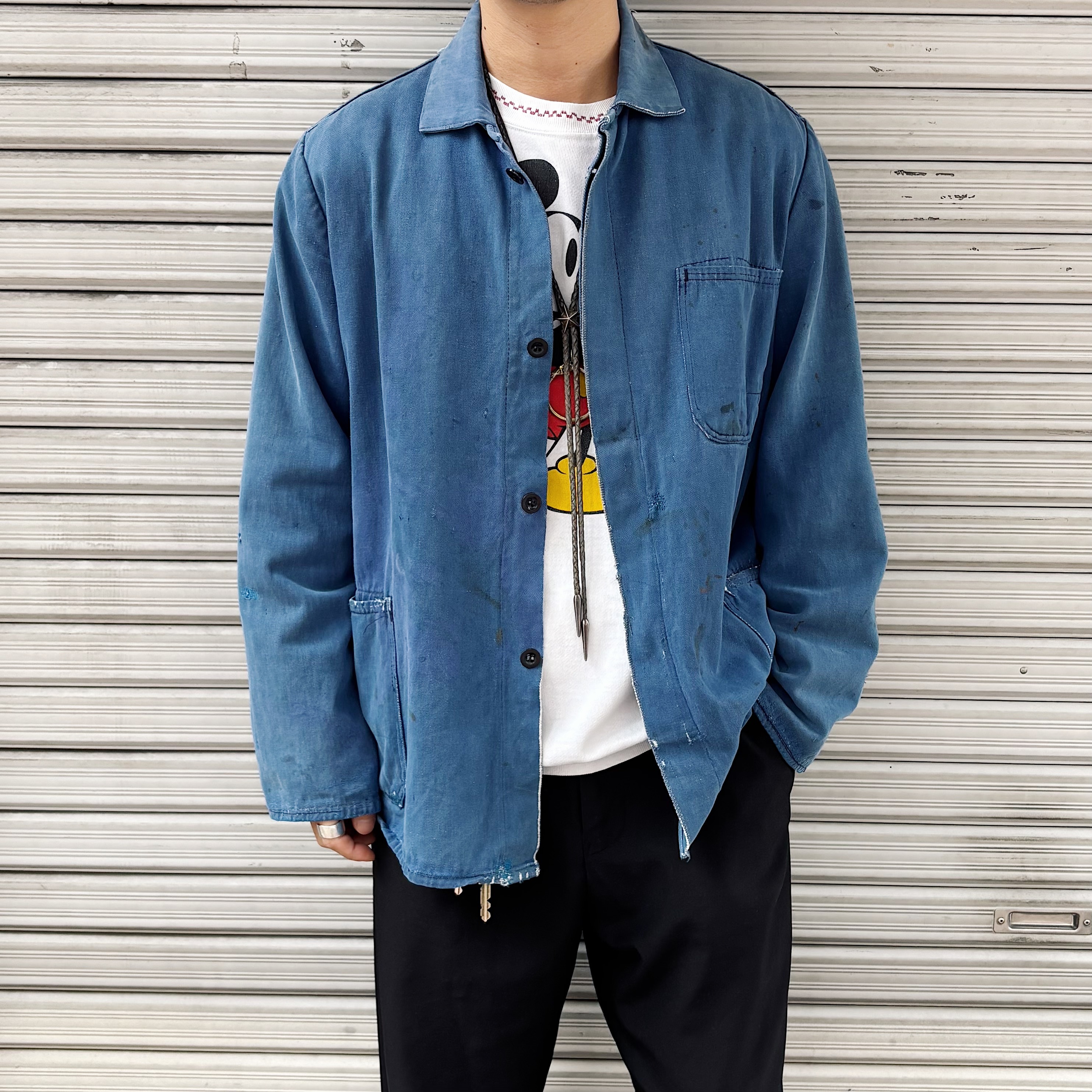 Vintage 60～70's Grunge Work Jacket の画像 3