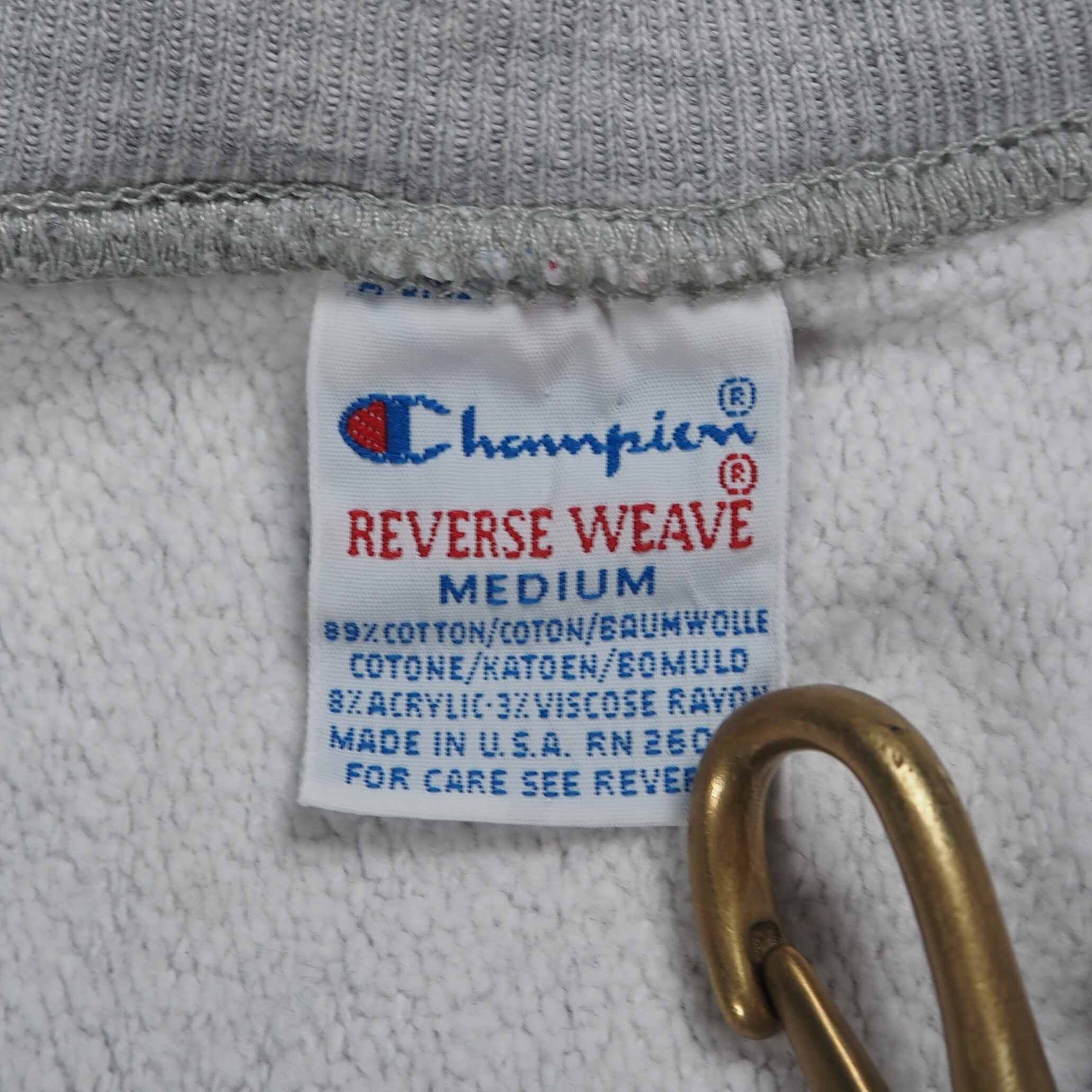 【9/23 20:00入荷】90's Champion リバースウィーブ Mサイズ バックプリント の画像 10